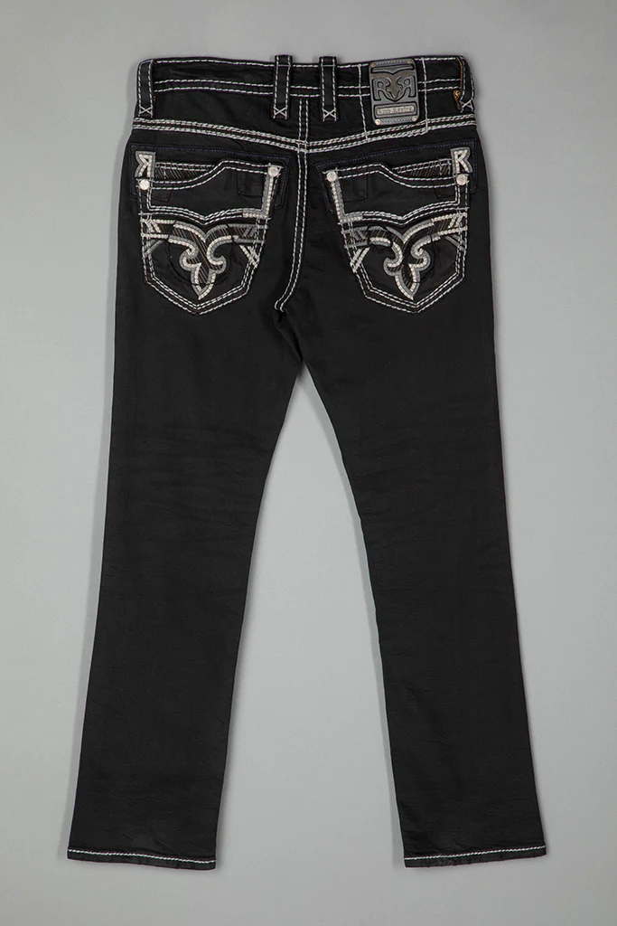Kylo Straight Jeans in Black - Image 4