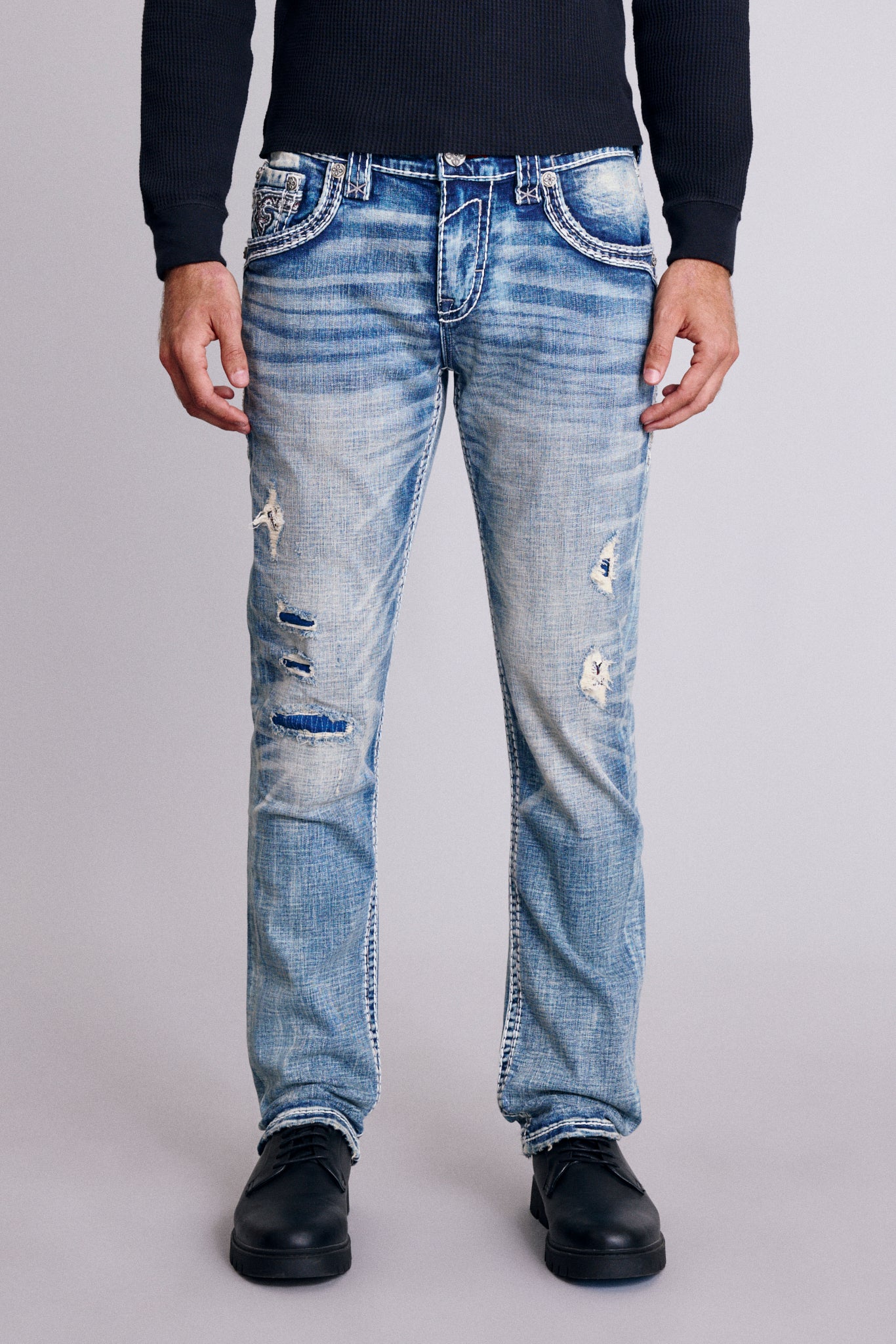 Landyn Alt Straight Jeans - Image 3