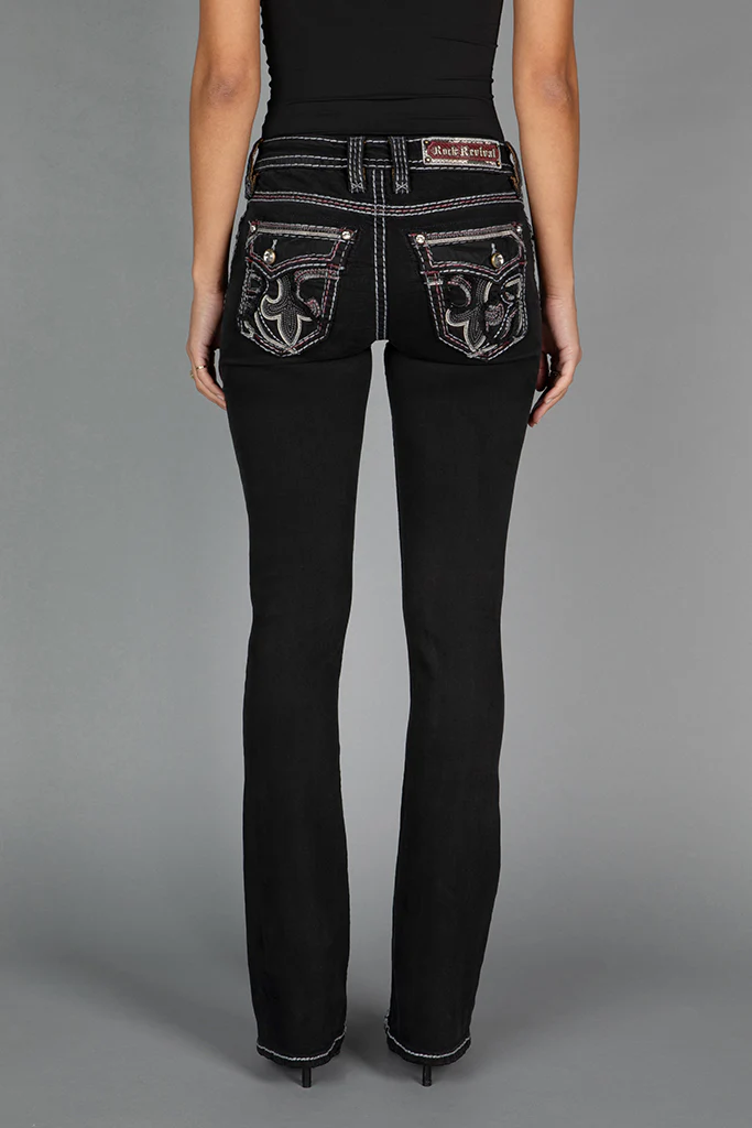 Laran Bootcut Jeans in Black - Image 4