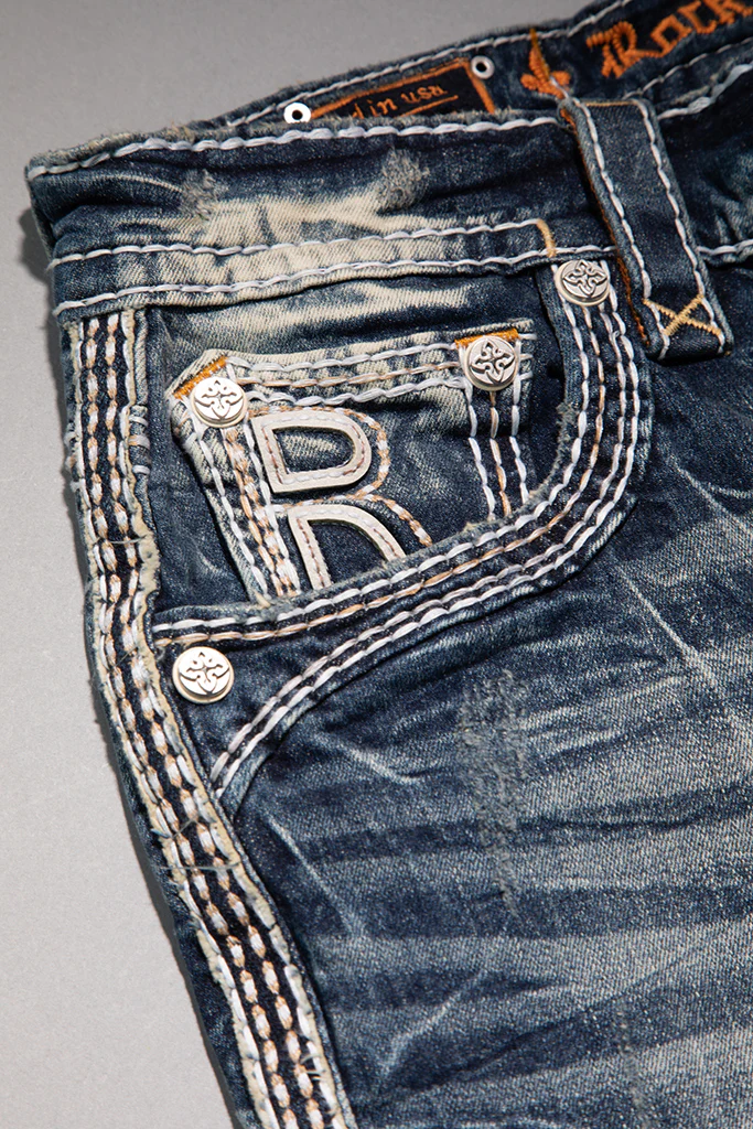 Louis Straight Jeans in Medium Blue - Image 9