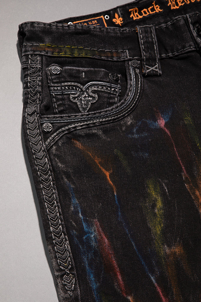 Lunar Rock Alt Straight Jeans Black Wash - Image 10
