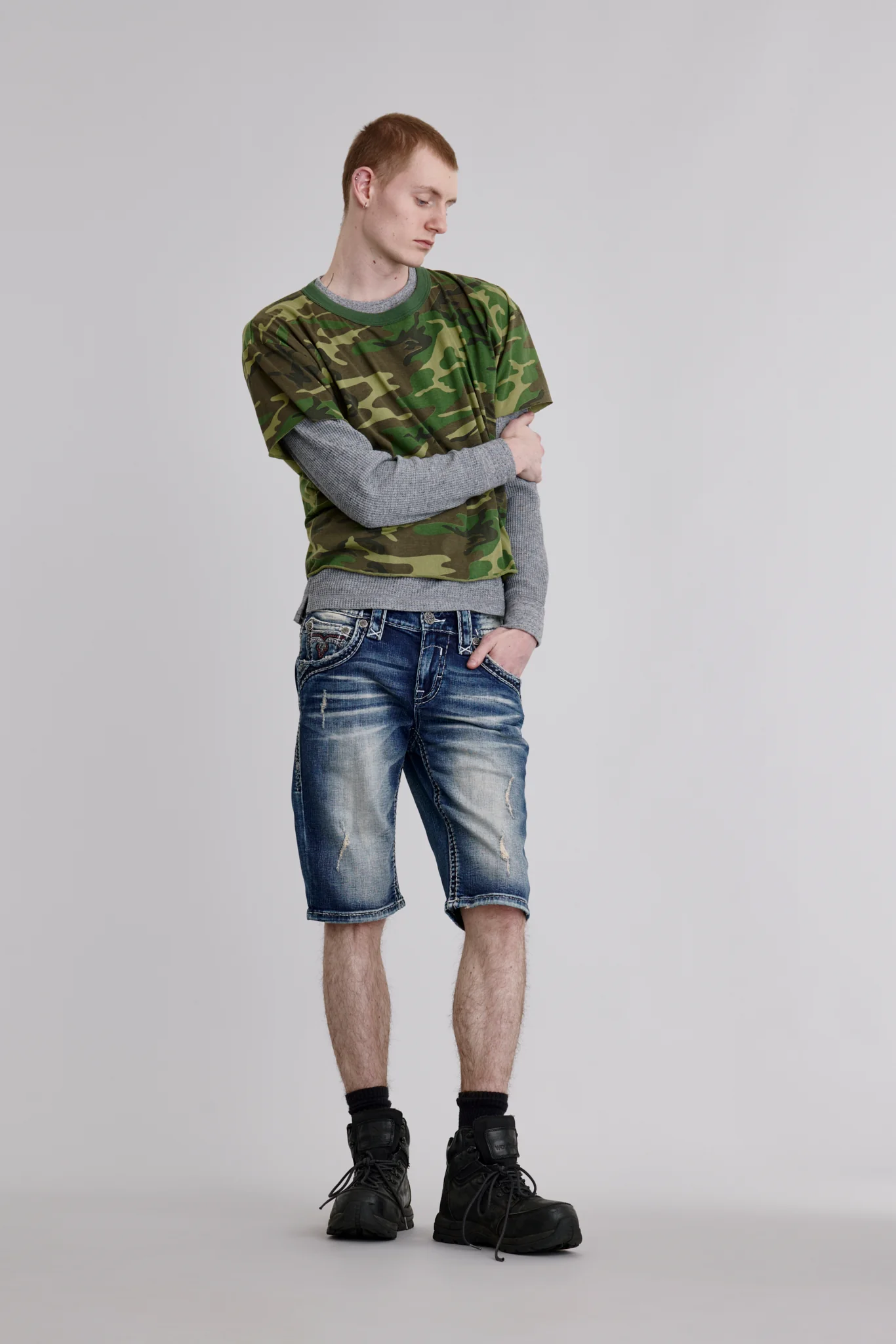 Marcelo Denim Shorts