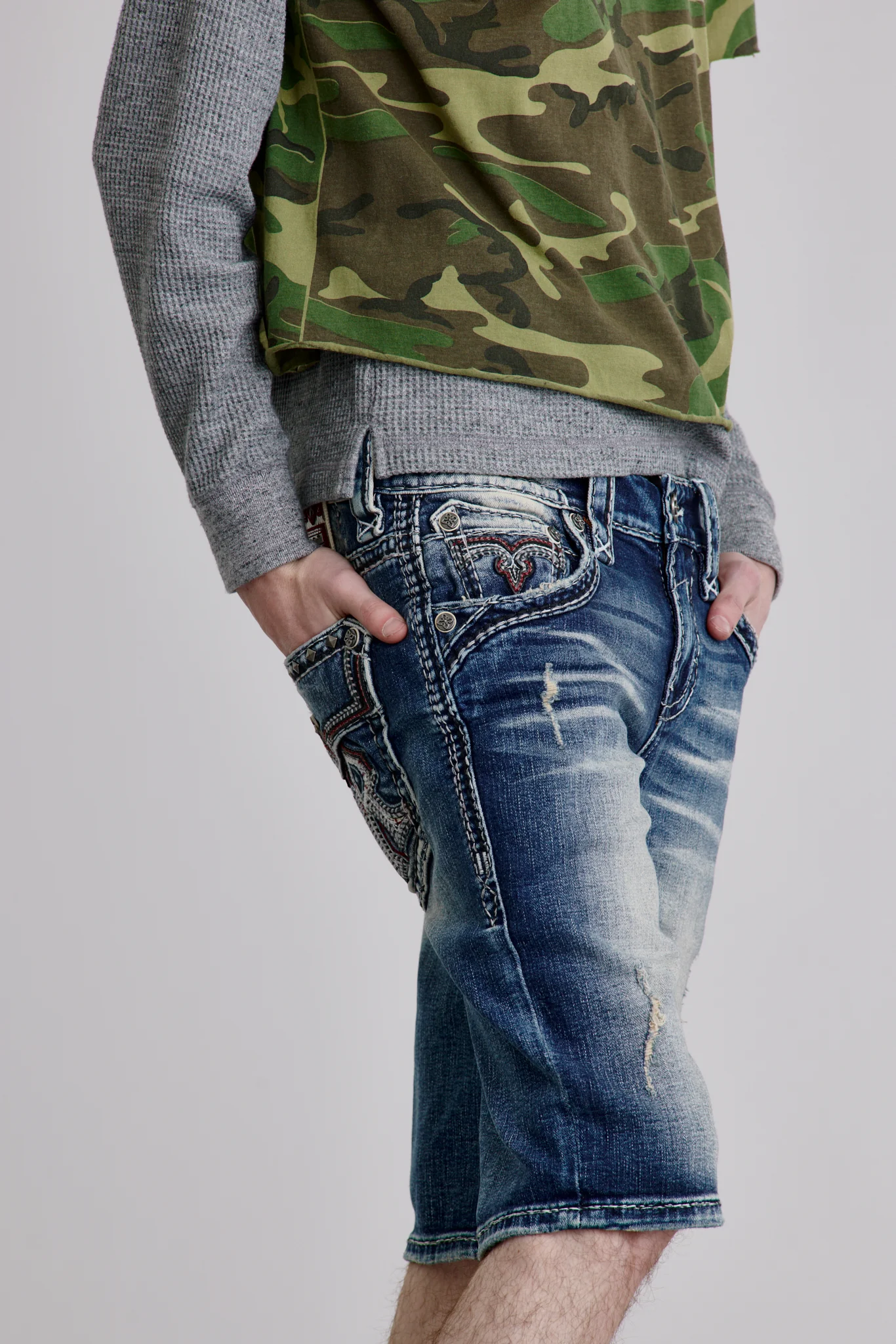 Marcelo Denim Shorts - Image 4