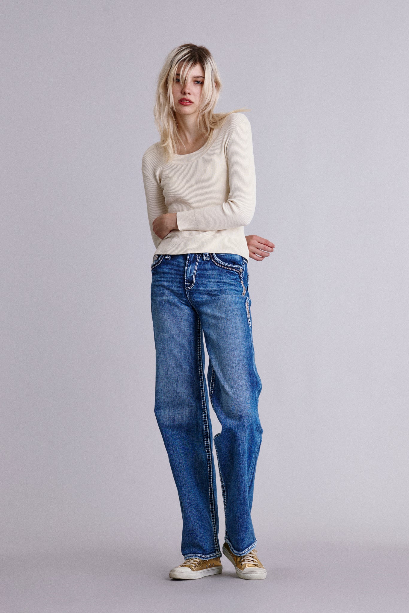 Millie High Rise Wide Leg Jeans
