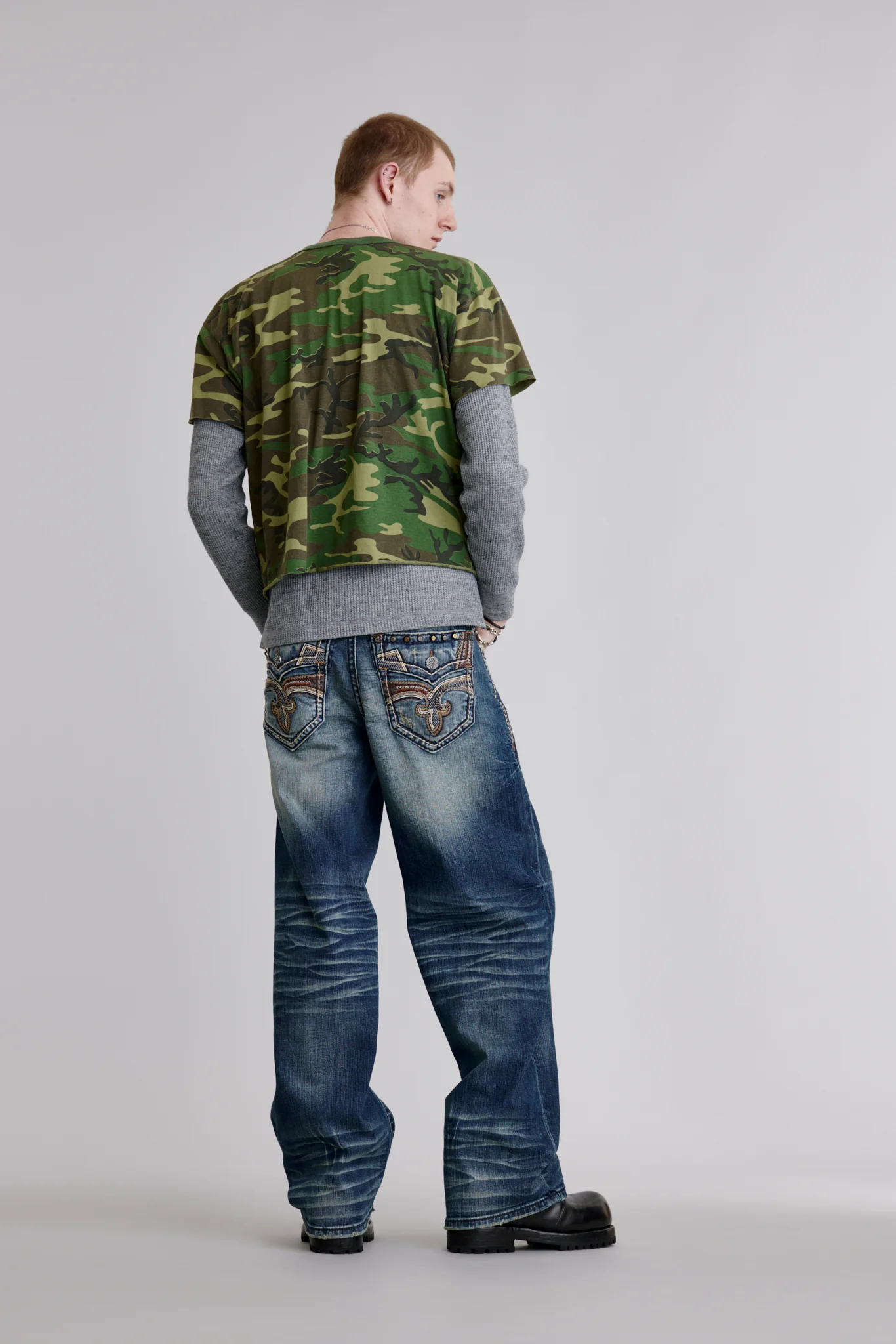 Milton Baggy 2 Studded Jeans - Image 3