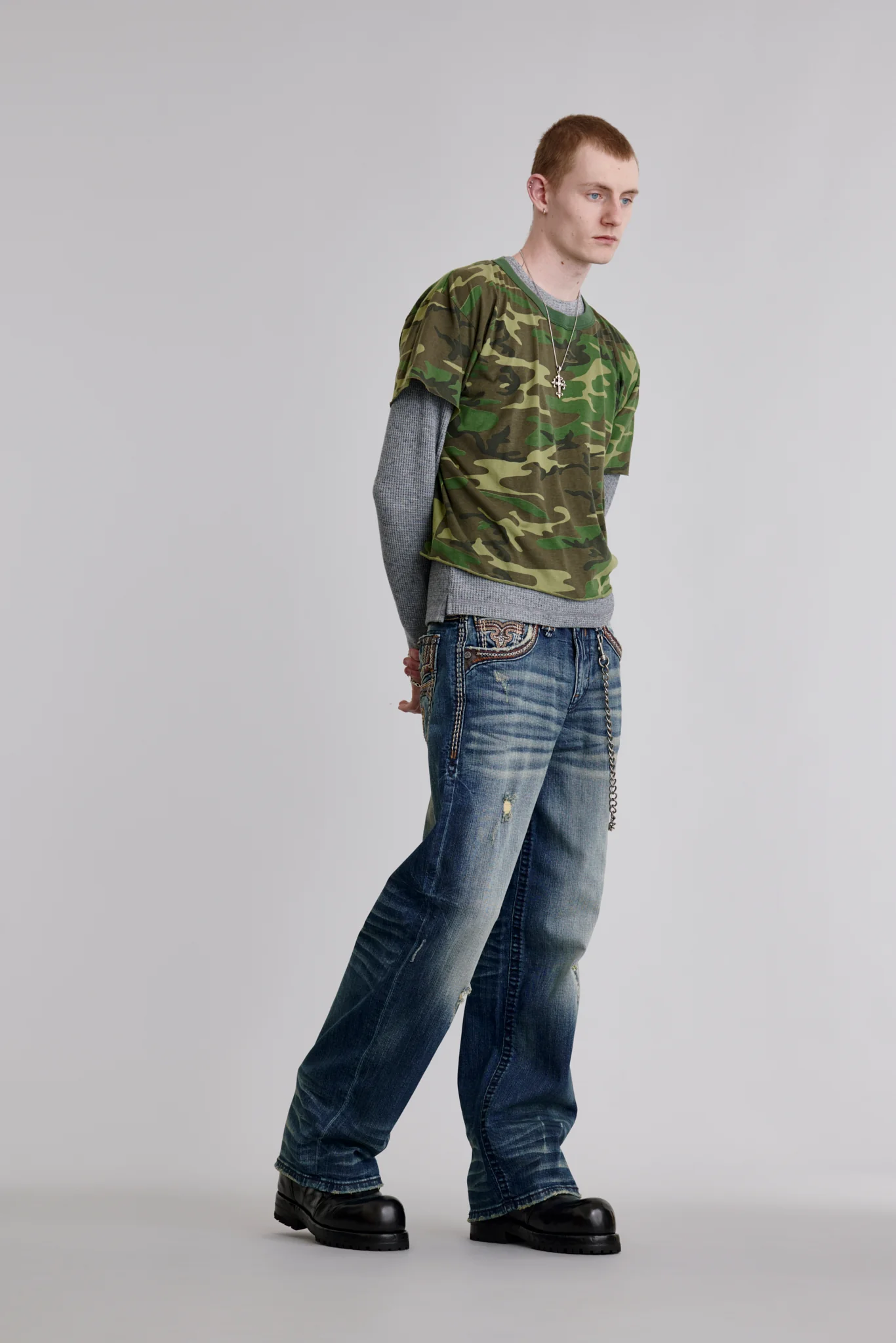 Milton Baggy 2 Studded Jeans - Image 6