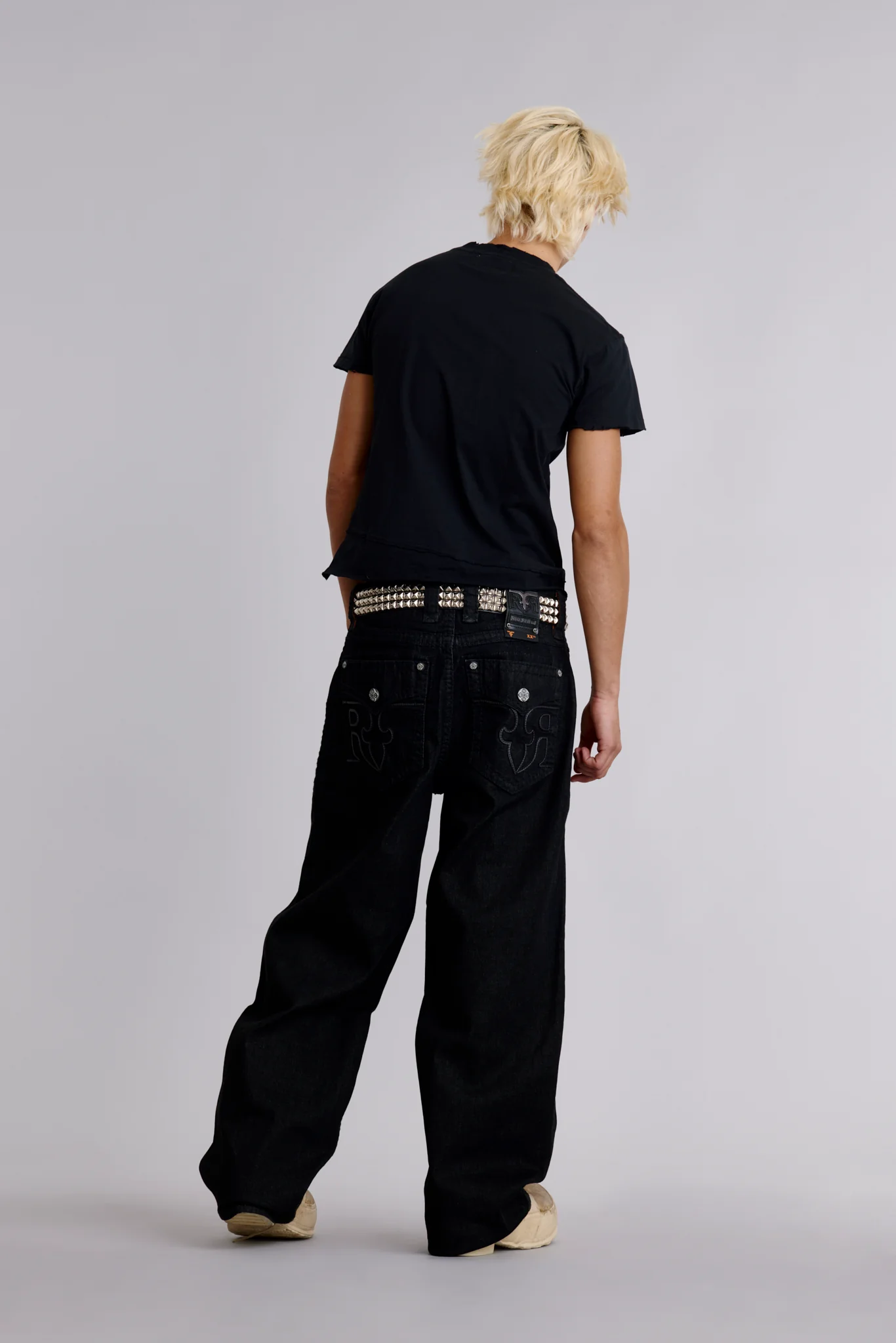 Newton Baggy 3 Jeans in Black - Image 3