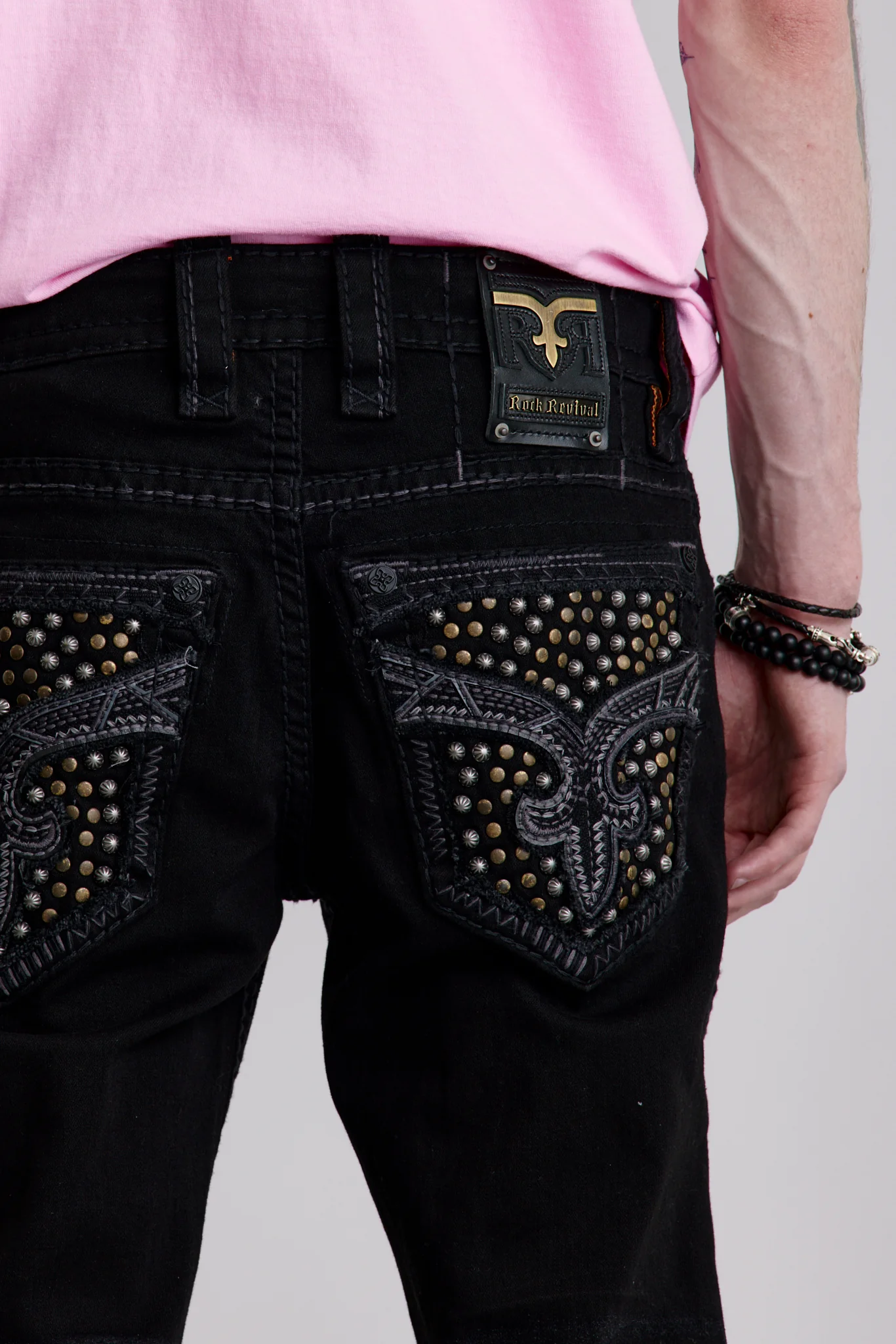 Remy Black Straight Jeans