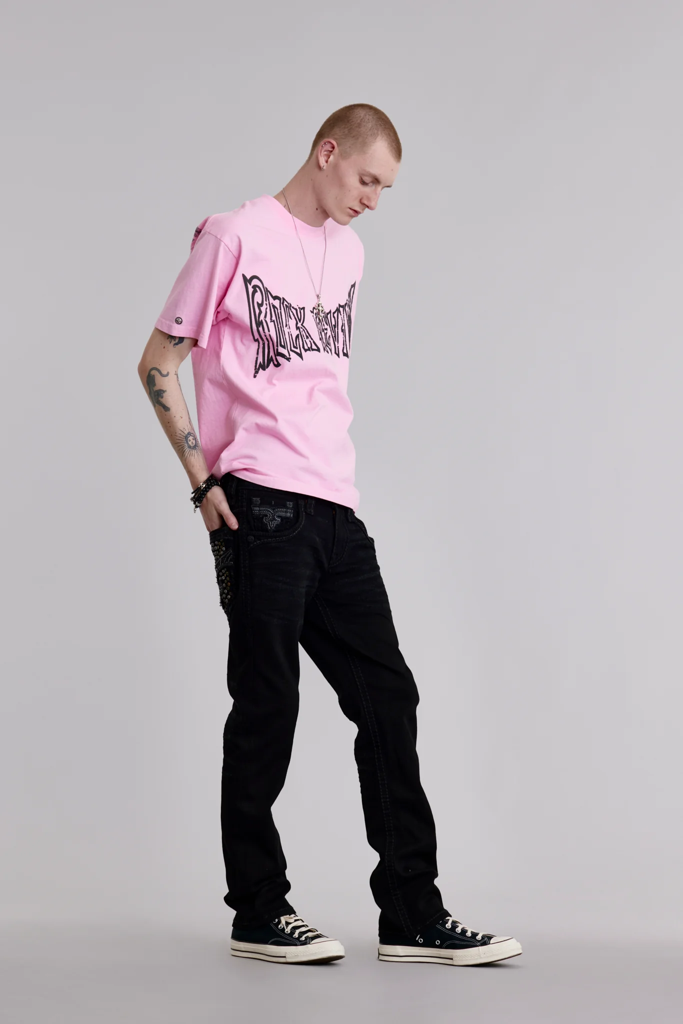 Remy Black Straight Jeans - Image 5