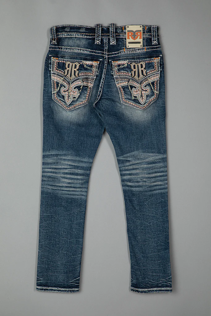 Richie Alt Straight Jeans in Blue - Image 10