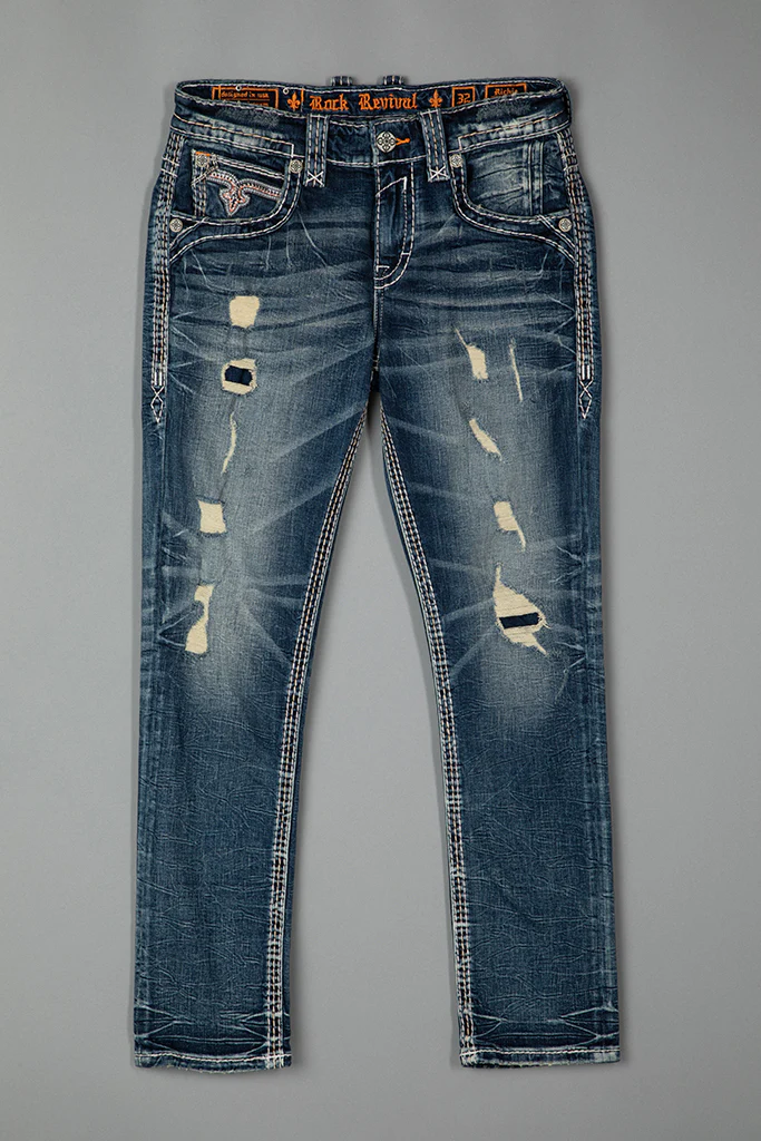 Richie Alt Straight Jeans in Blue - Image 11