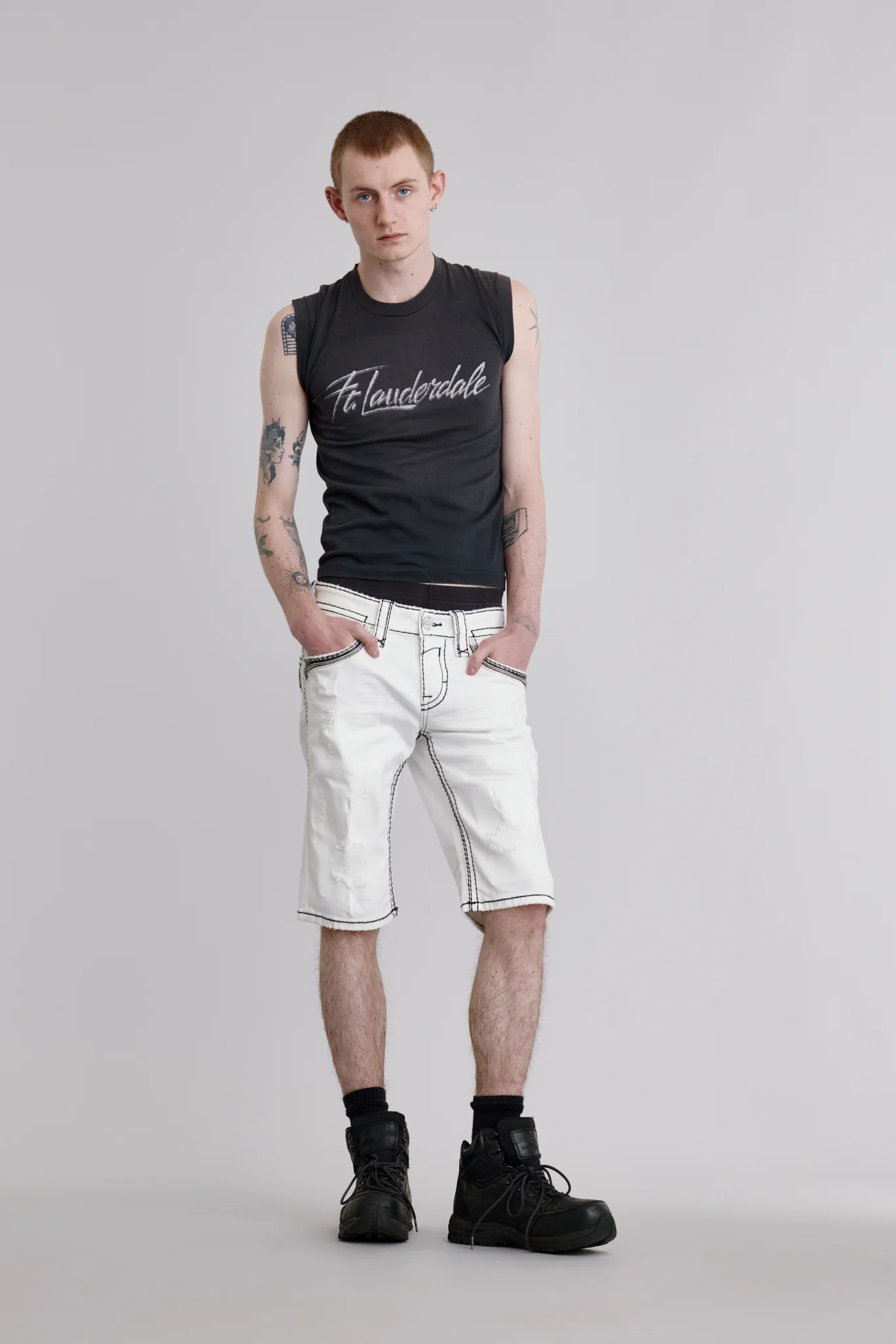 Rielly Denim Shorts