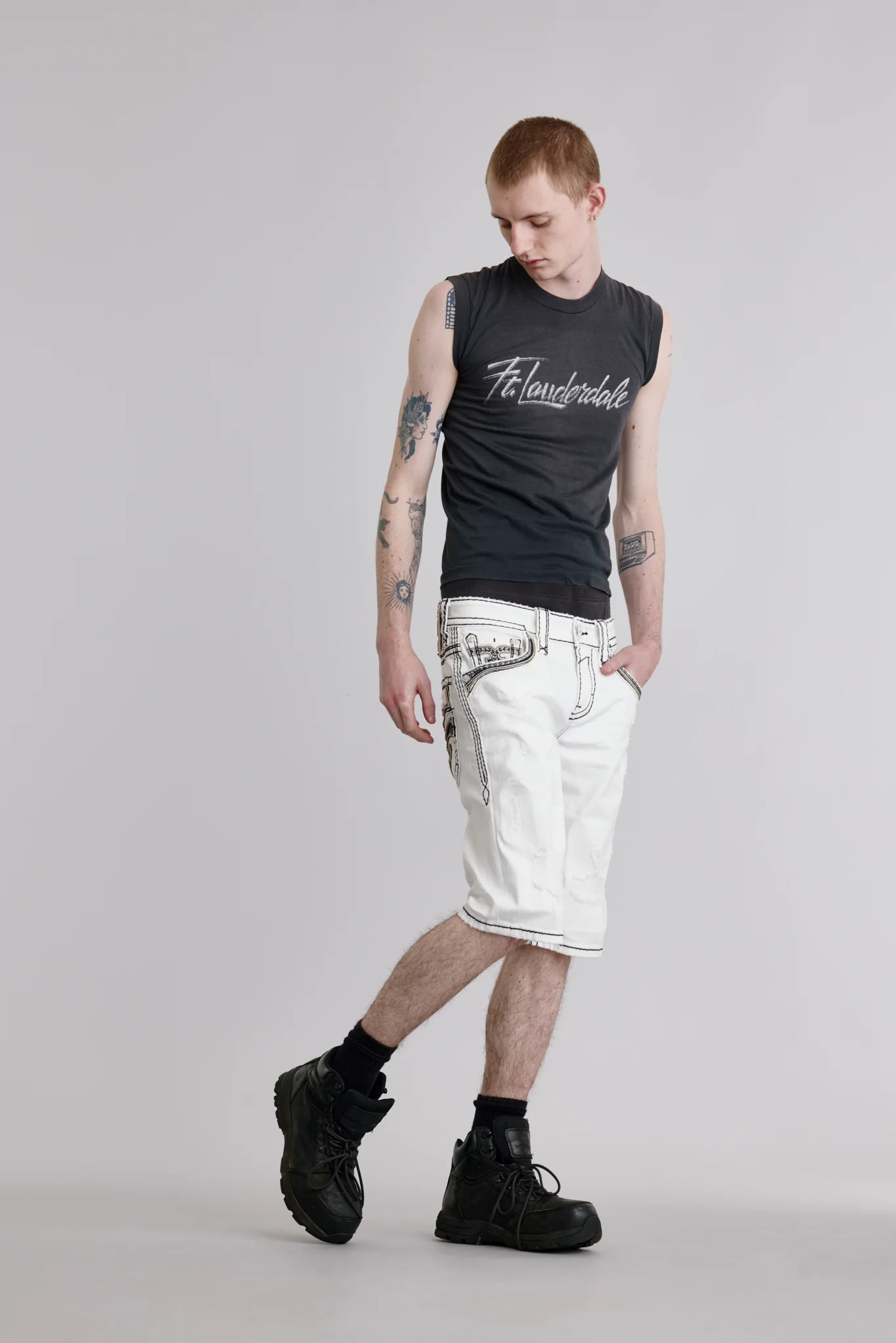 Rielly Denim Shorts - Image 6