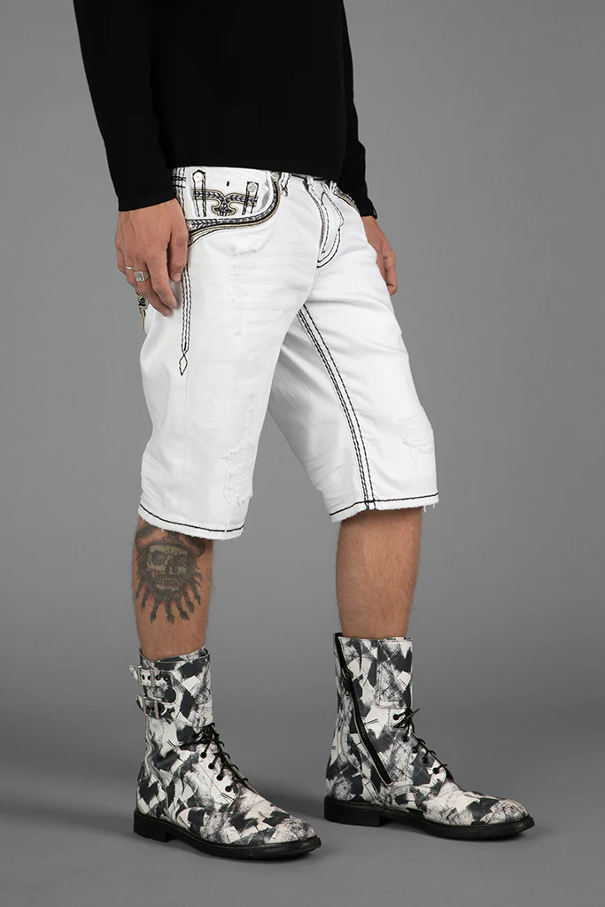Rielly Denim Shorts - Image 8