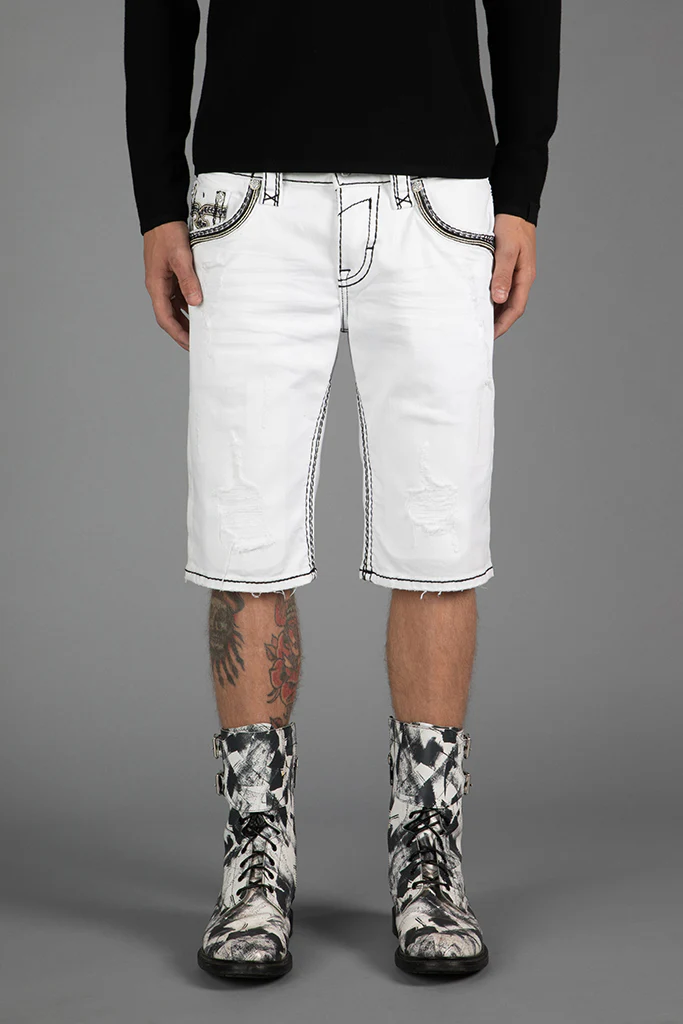 Rielly Denim Shorts - Image 9