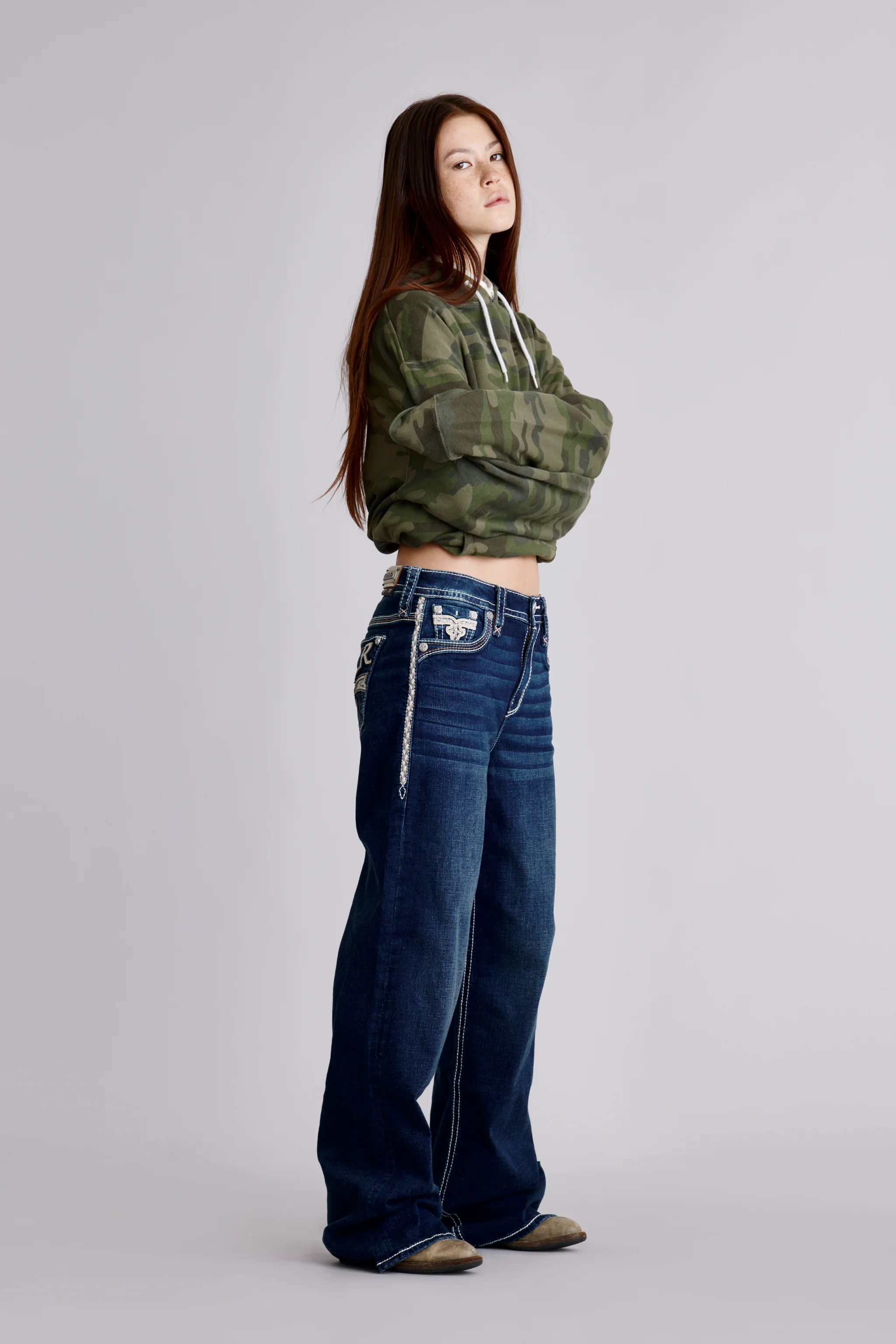 Rozelia High Rise Wide Leg Jeans - Image 3