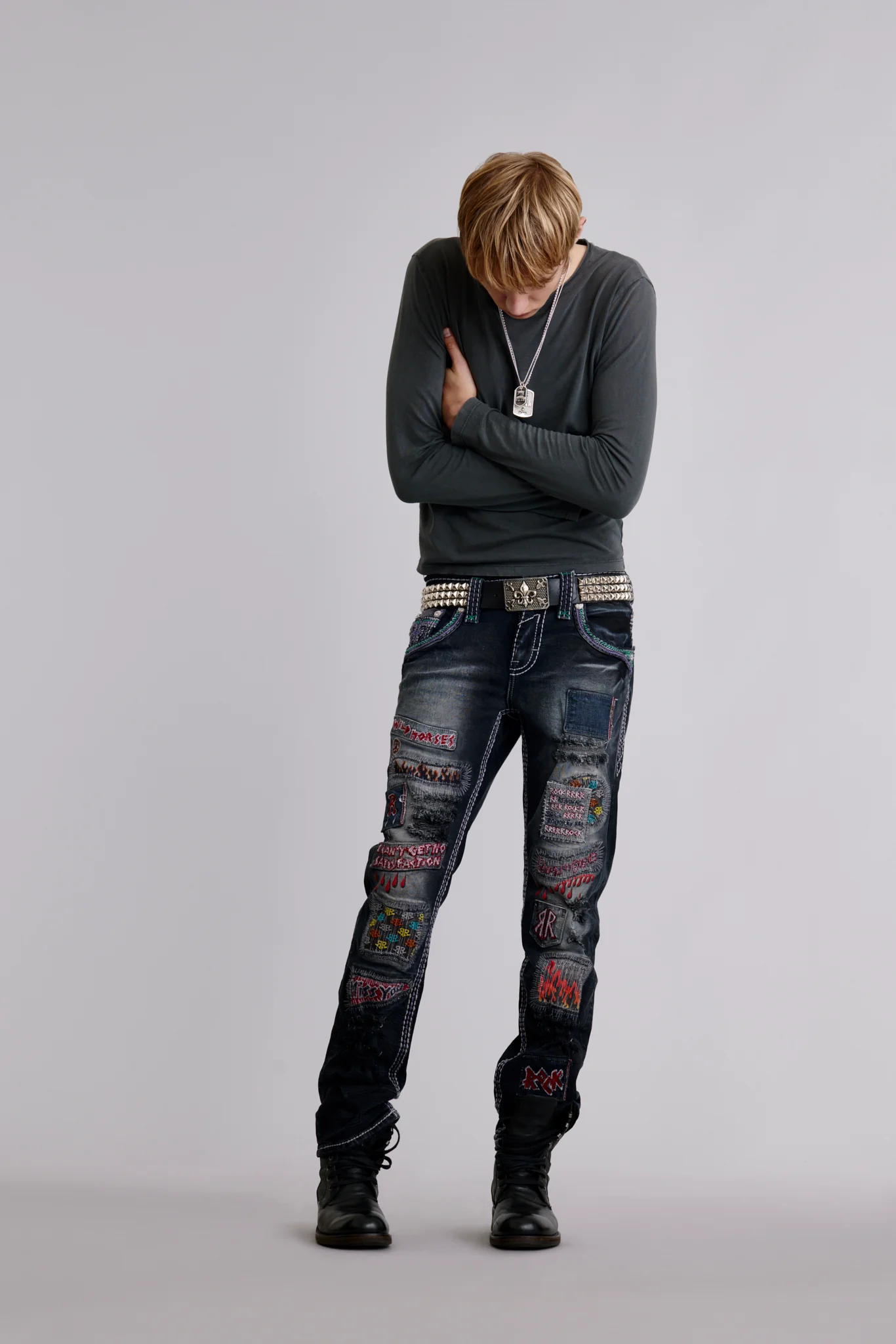 Armie Straight Jeans in Black