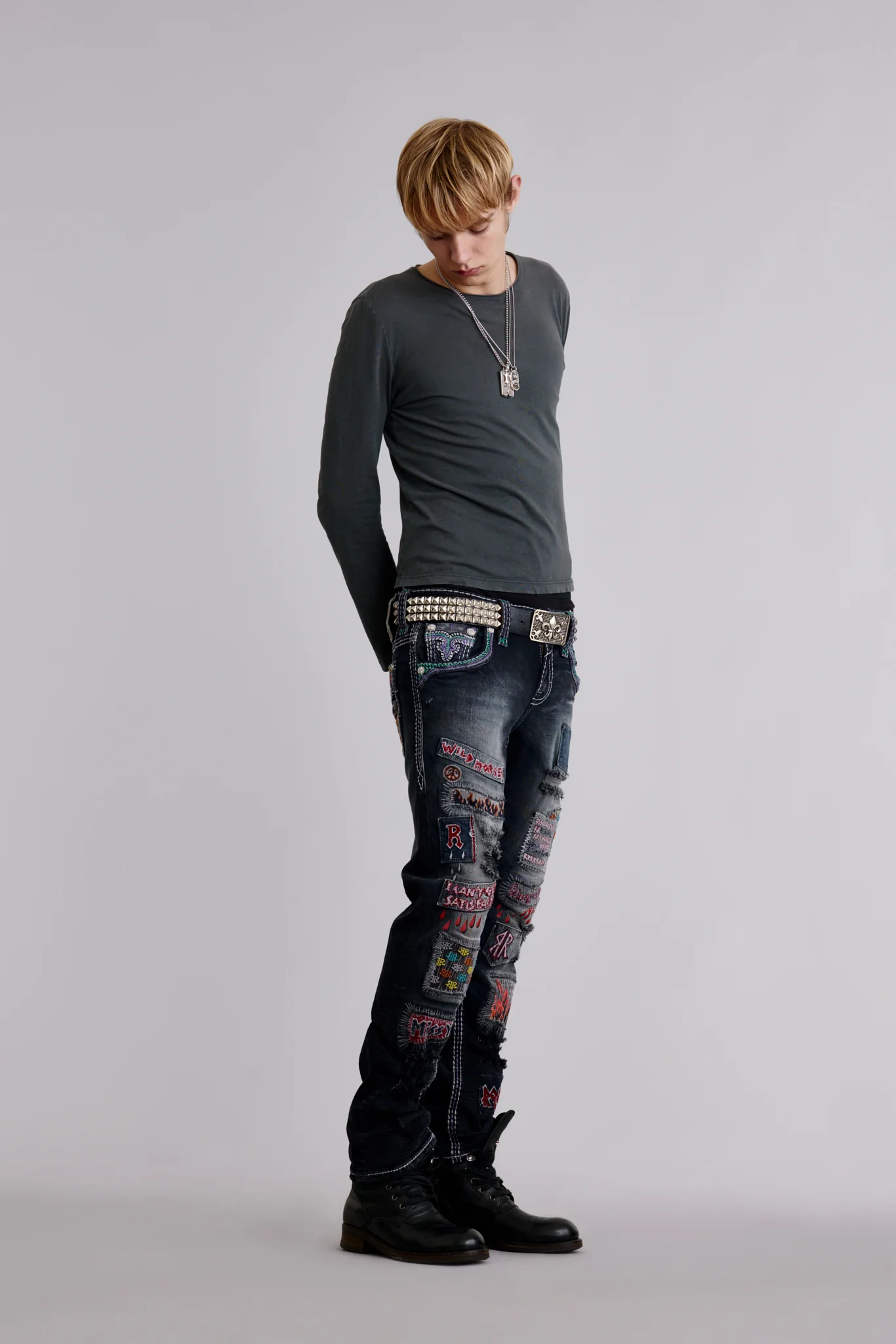 Armie Straight Jeans in Black - Image 4