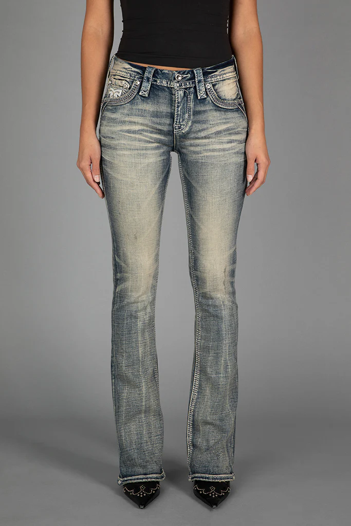 Tapioca Bootcut Jeans - Image 5