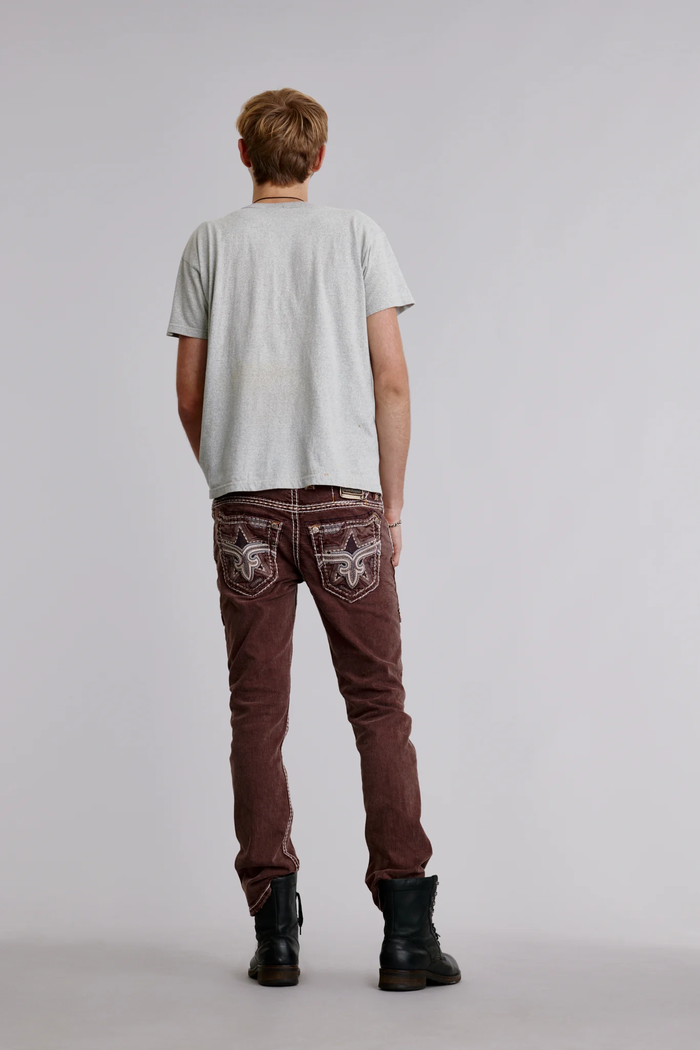 Louis Straight Jeans in Brown - Image 3