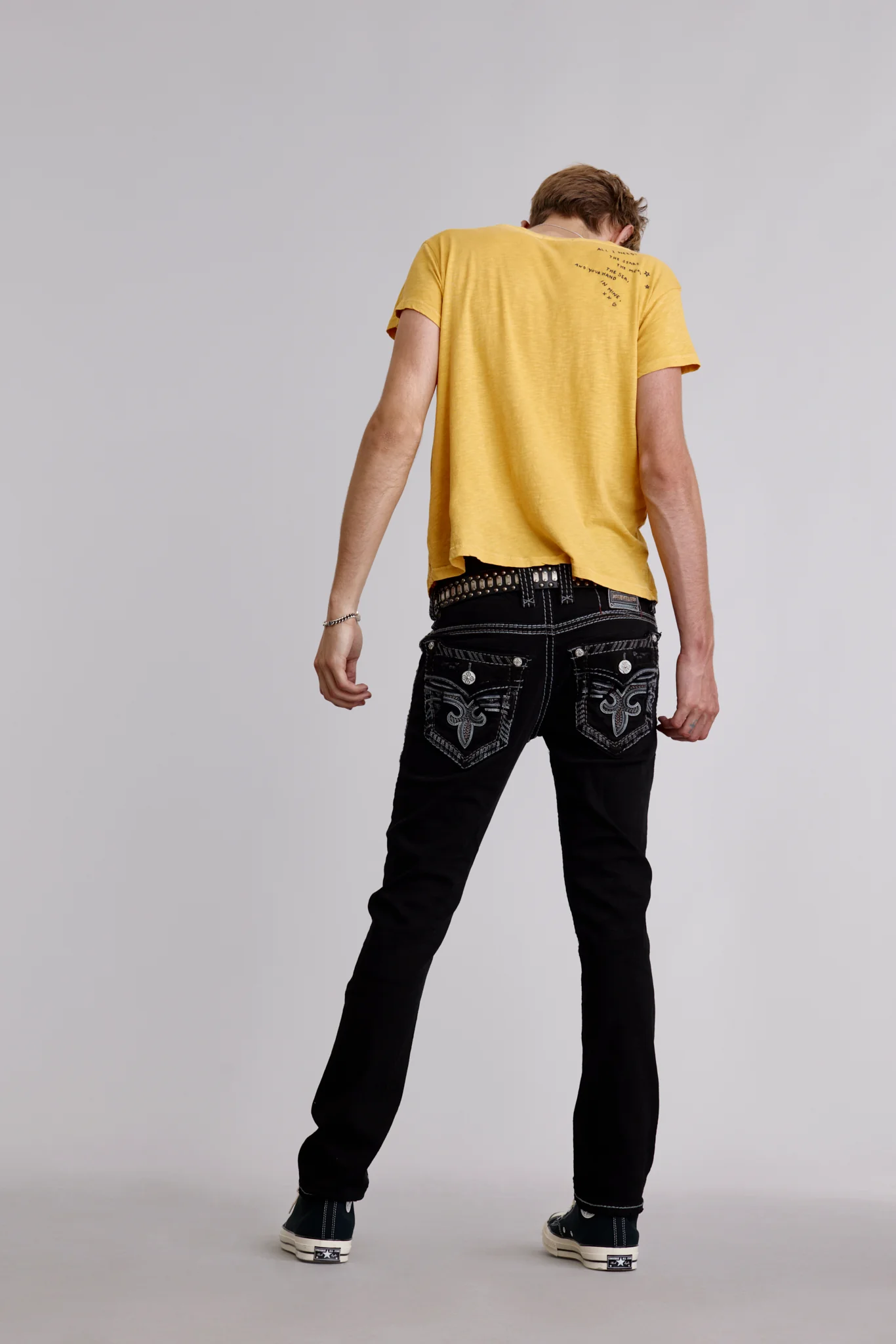 Wylie Alt Straight Jeans in Black - Image 5