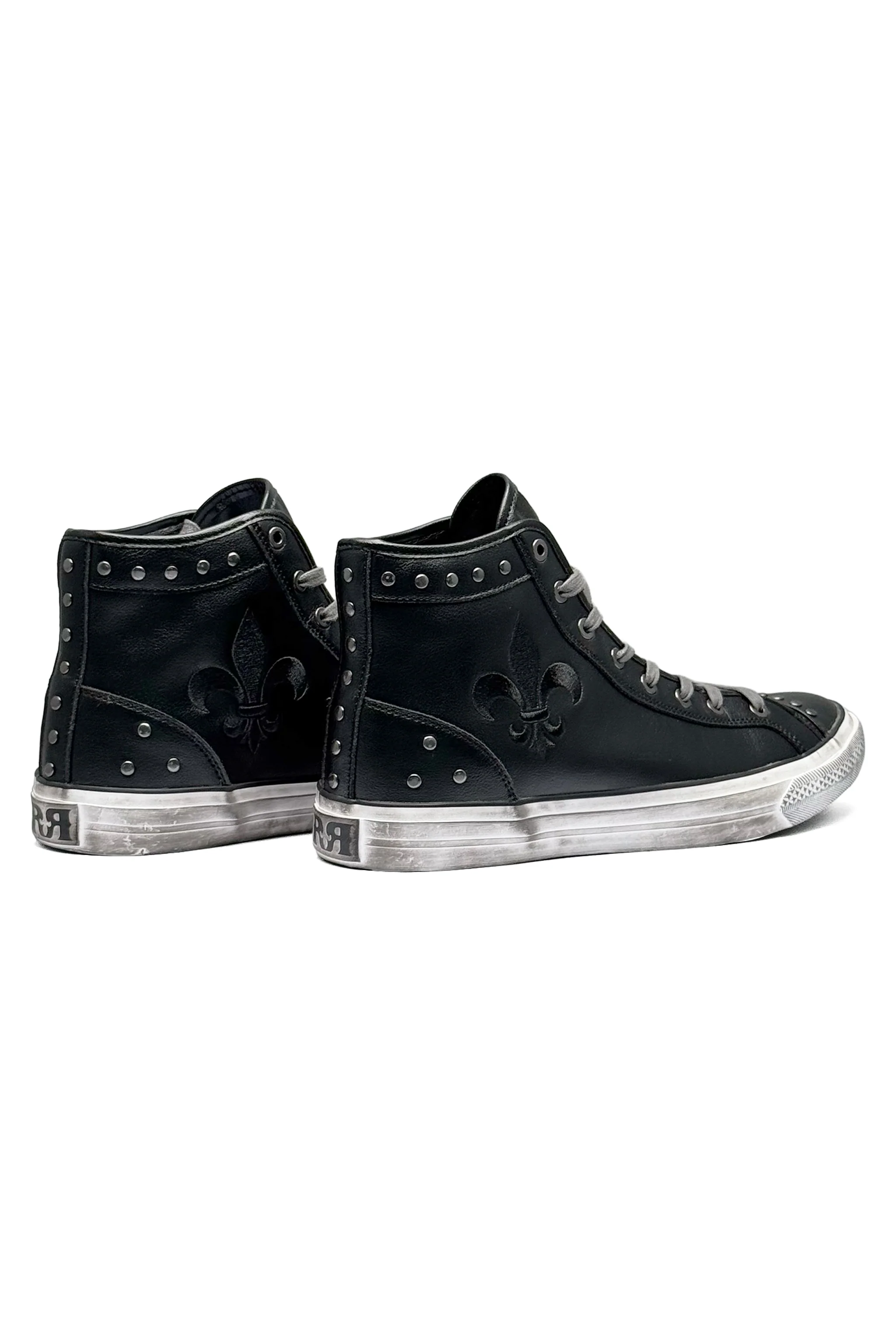 Rock Revival Hi-Top Sneakers in Black - Image 3