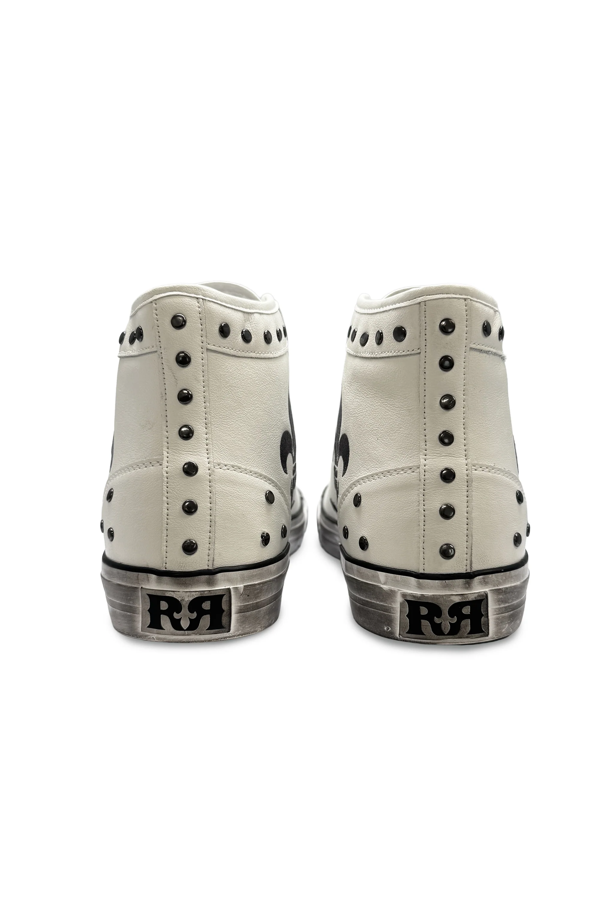 Rock Revival Hi-Top Sneakers in White - Image 5