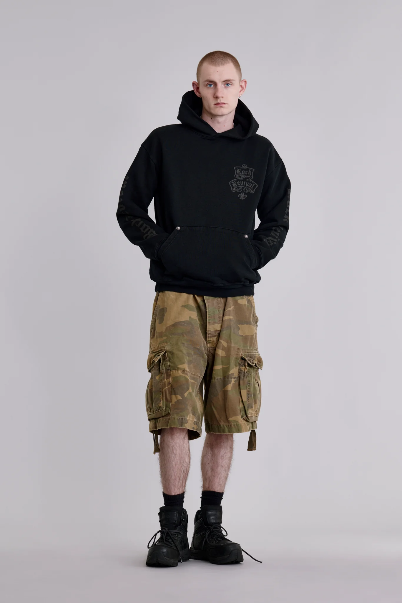 Quiet Riot Crest Hoodie - Image 4