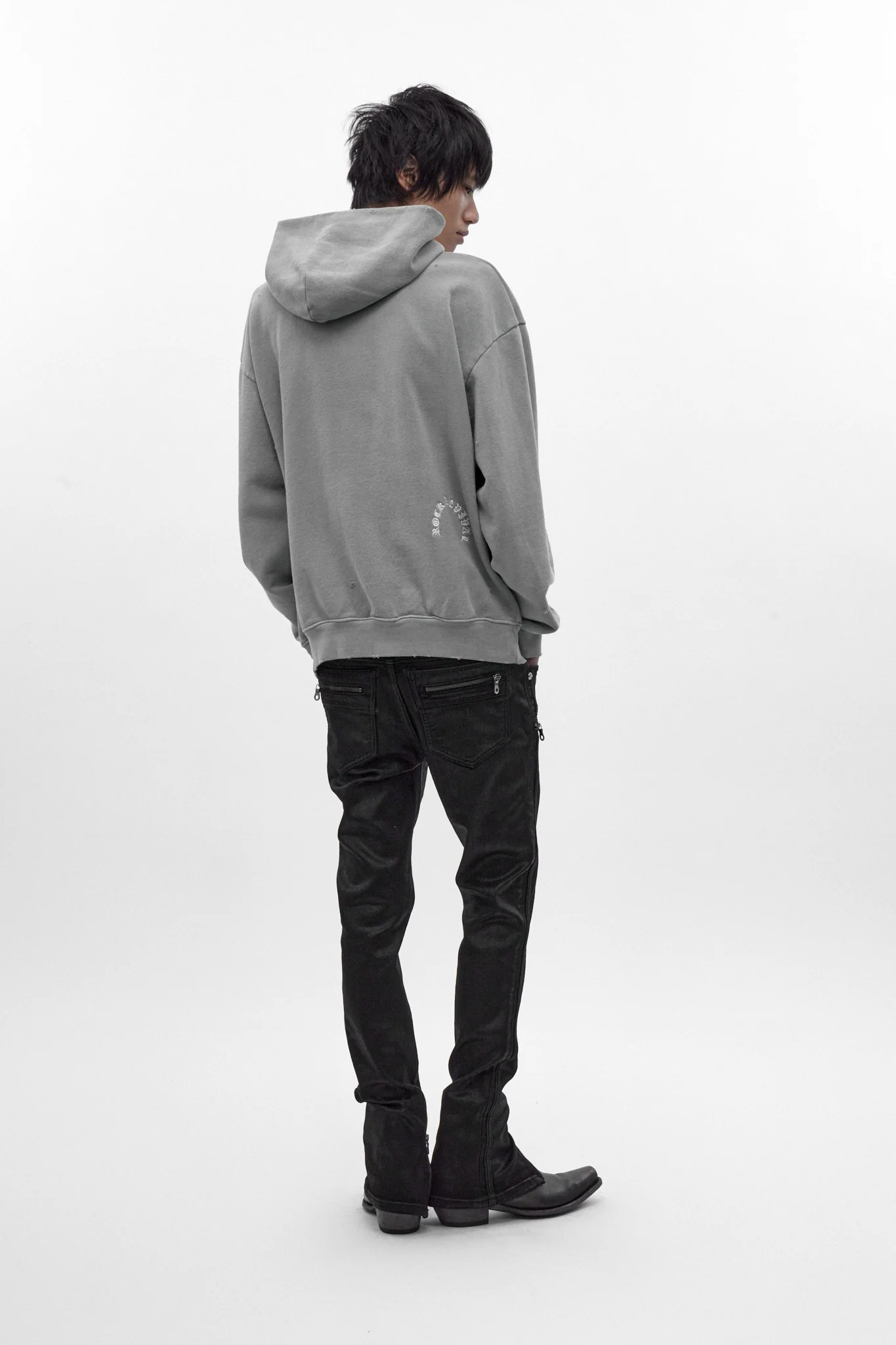 Rock Essential Hoodie in Gray - Image 2