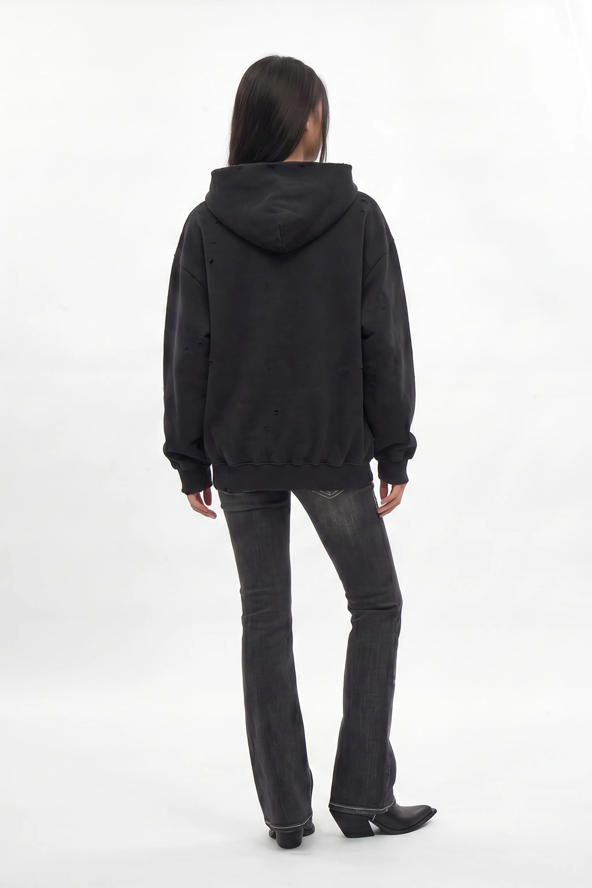 Iron Relic Hoodie in Black (W) - Image 4