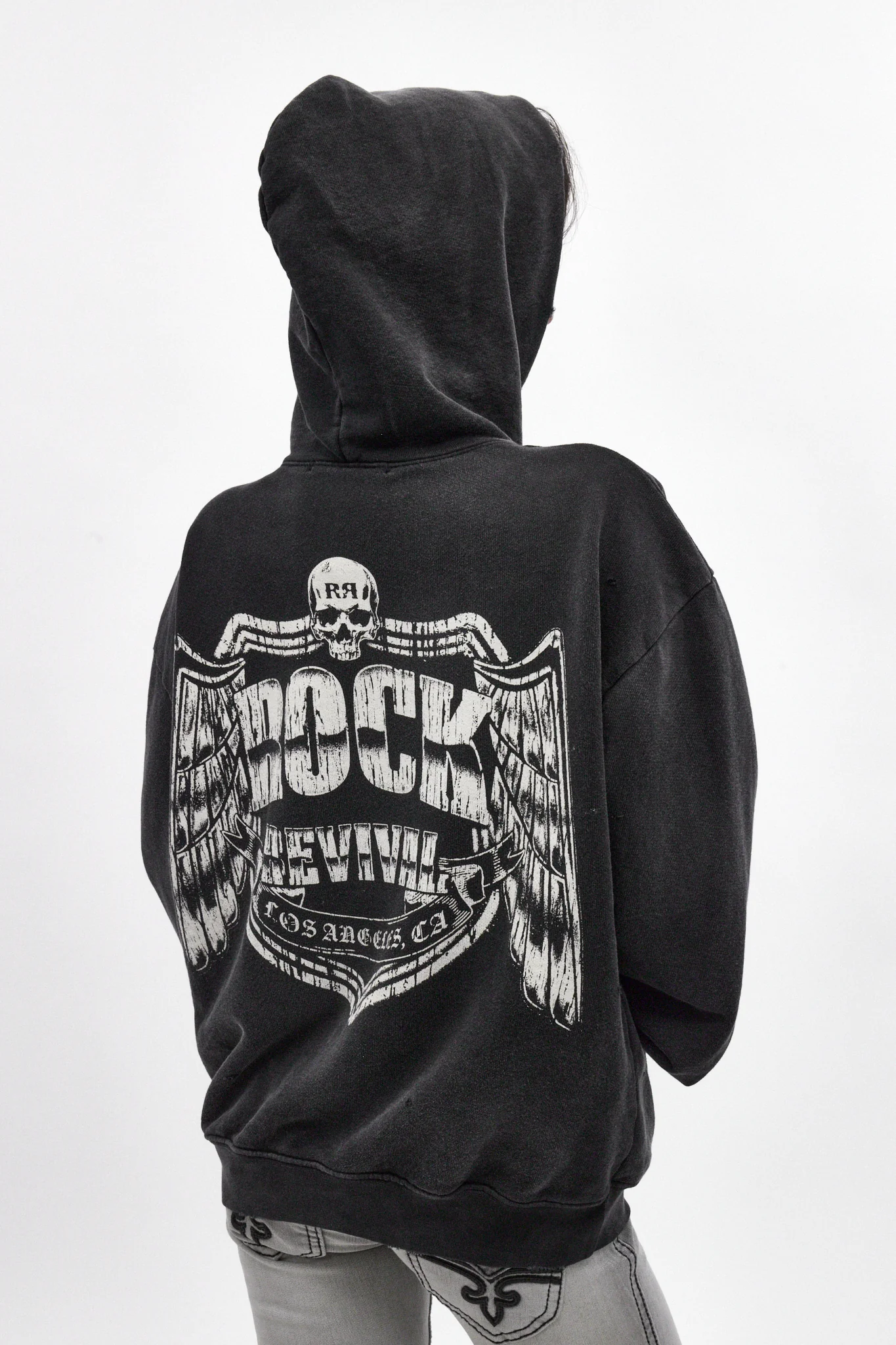 Mayhem Hoodie in Black (W) - Image 2