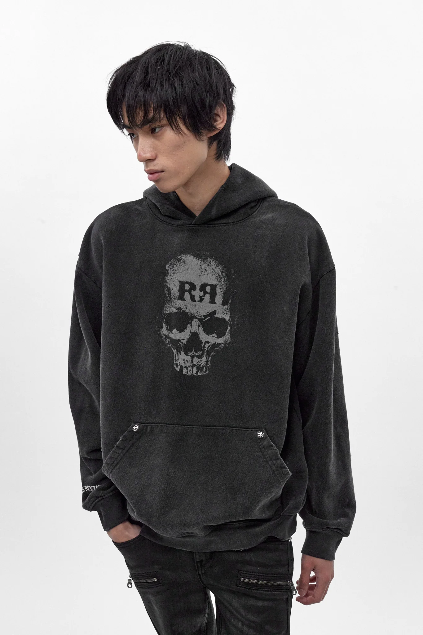 Graveyard Hoodie in Black
