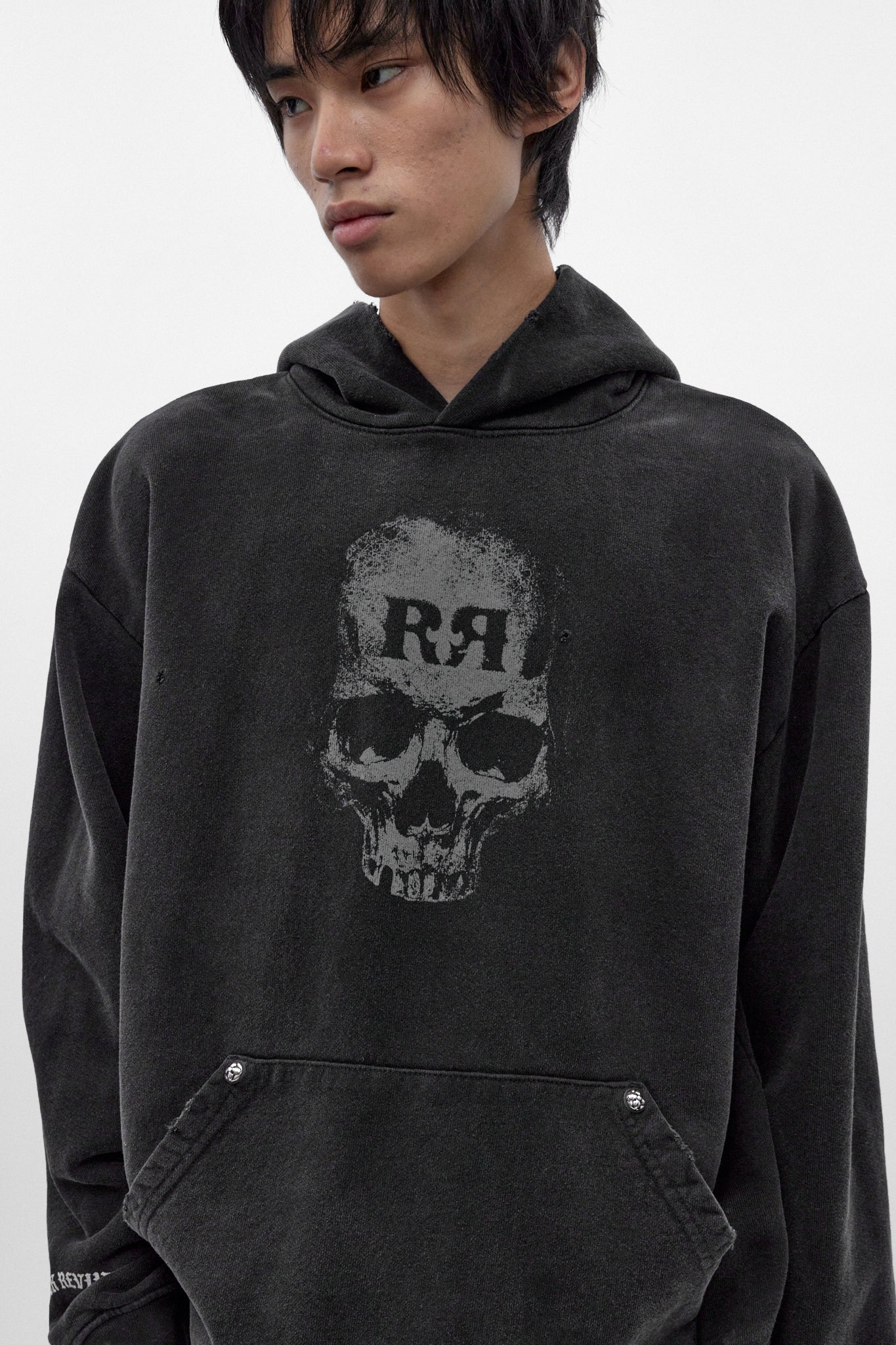 Graveyard Hoodie in Black - Image 3