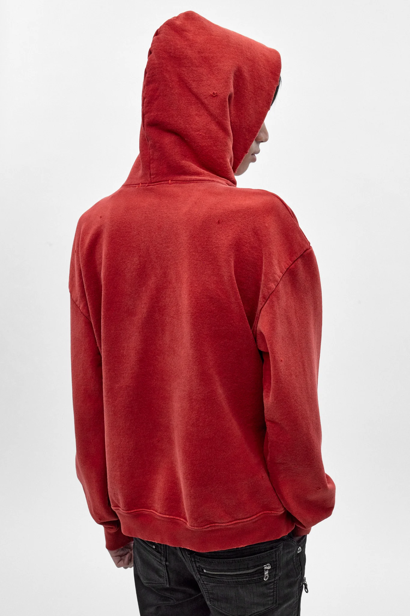 Graveyard Hoodie in Red - Image 2