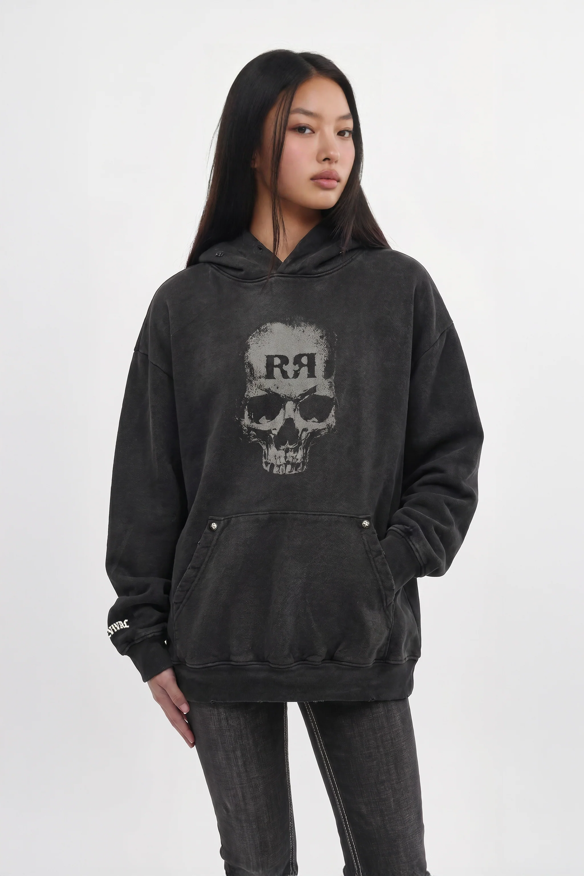 Graveyard Hoodie in Black (W)