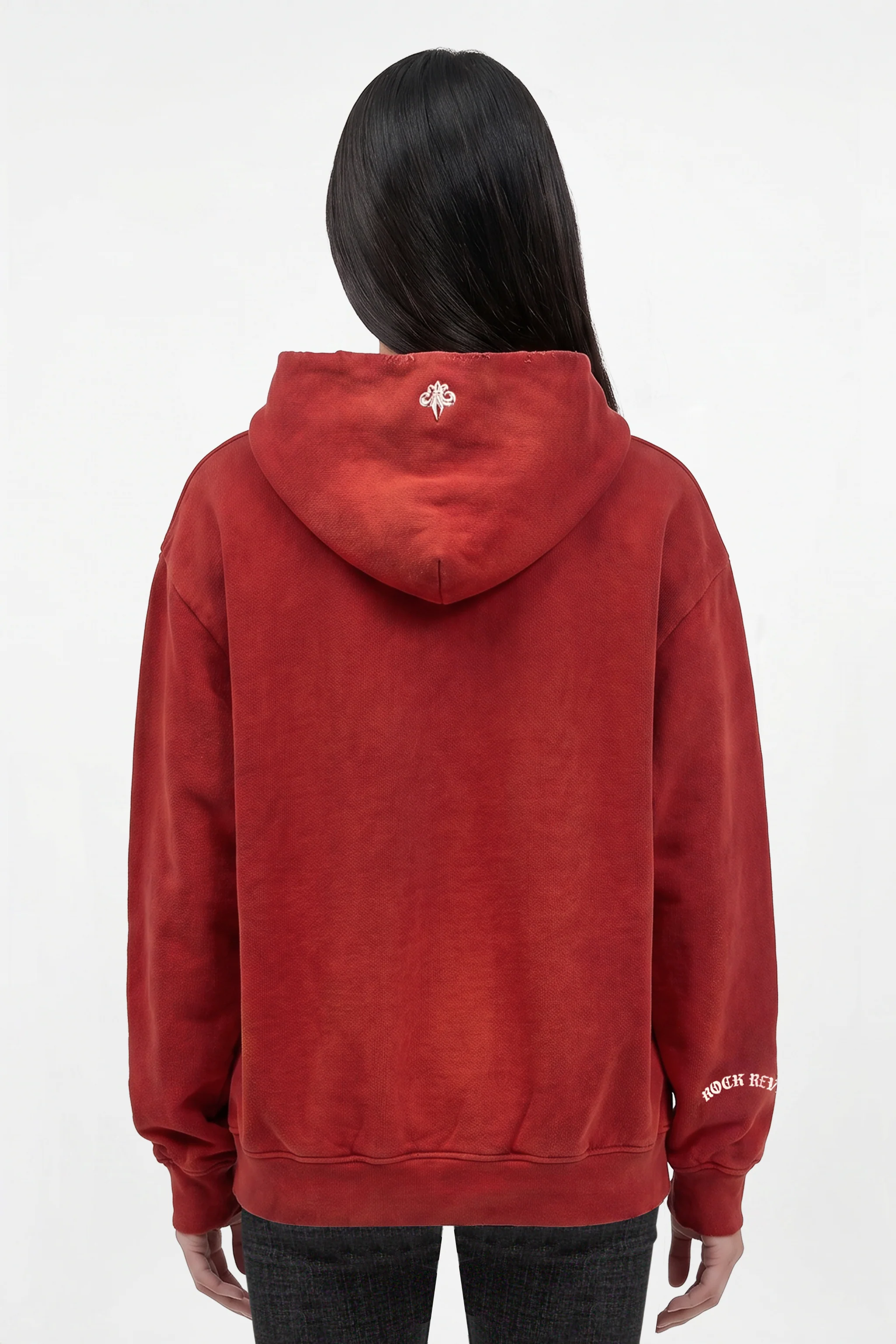 Graveyard Hoodie in Red (W) - Image 2