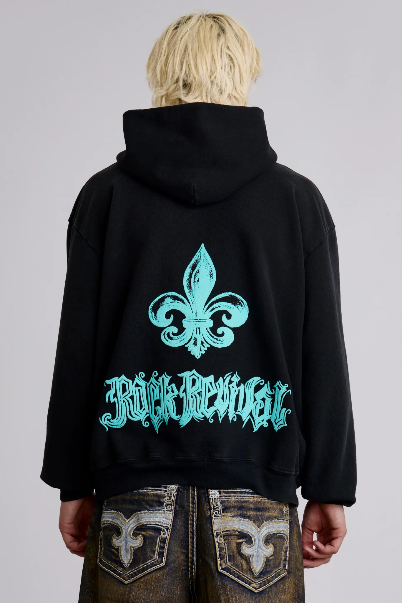 Infernal Wings Hoodie in Black - Image 4
