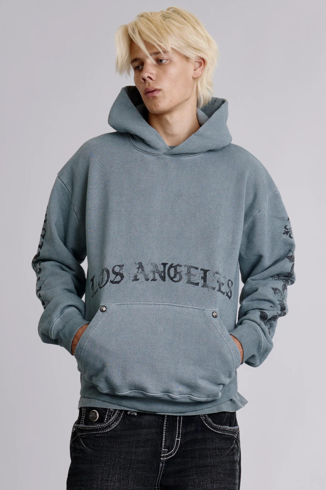 Angel Tour Hoodie in LA Gray