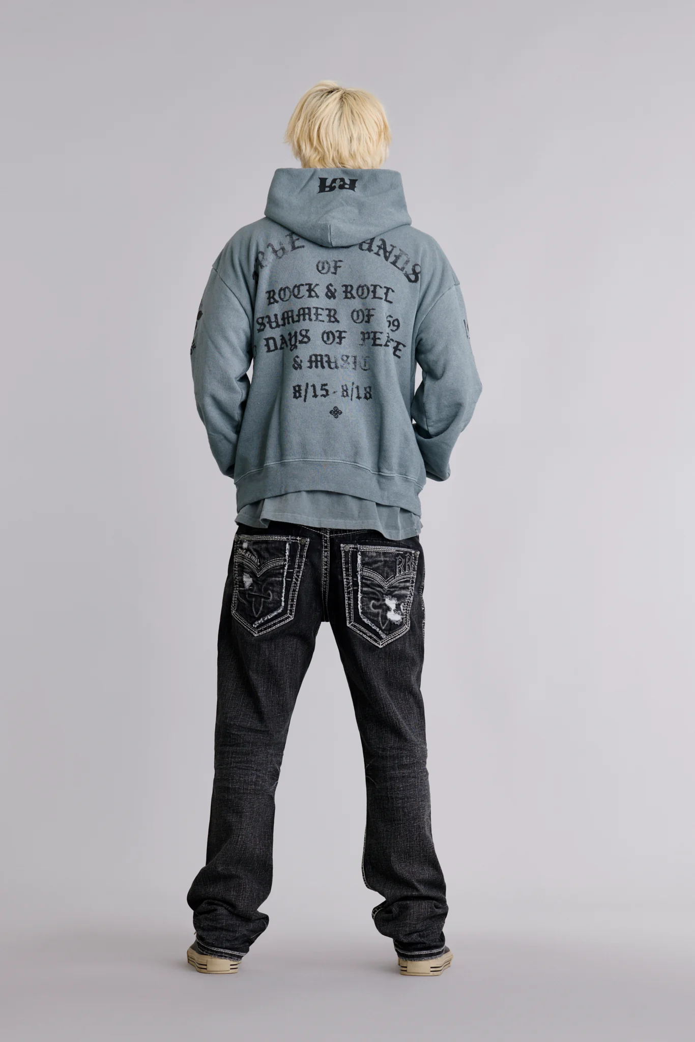 Angel Tour Hoodie in LA Gray - Image 5