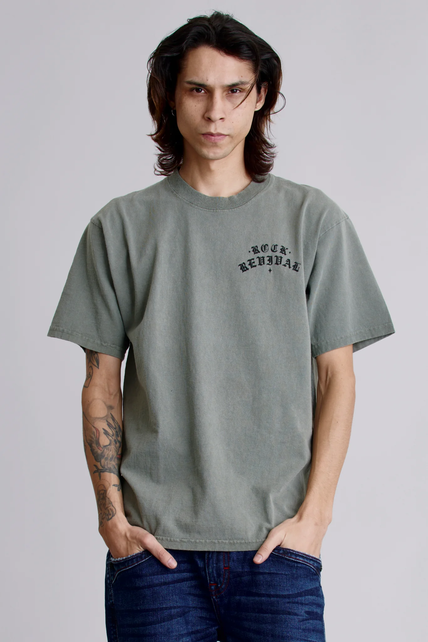 1981 Hollywood Tee in Sage