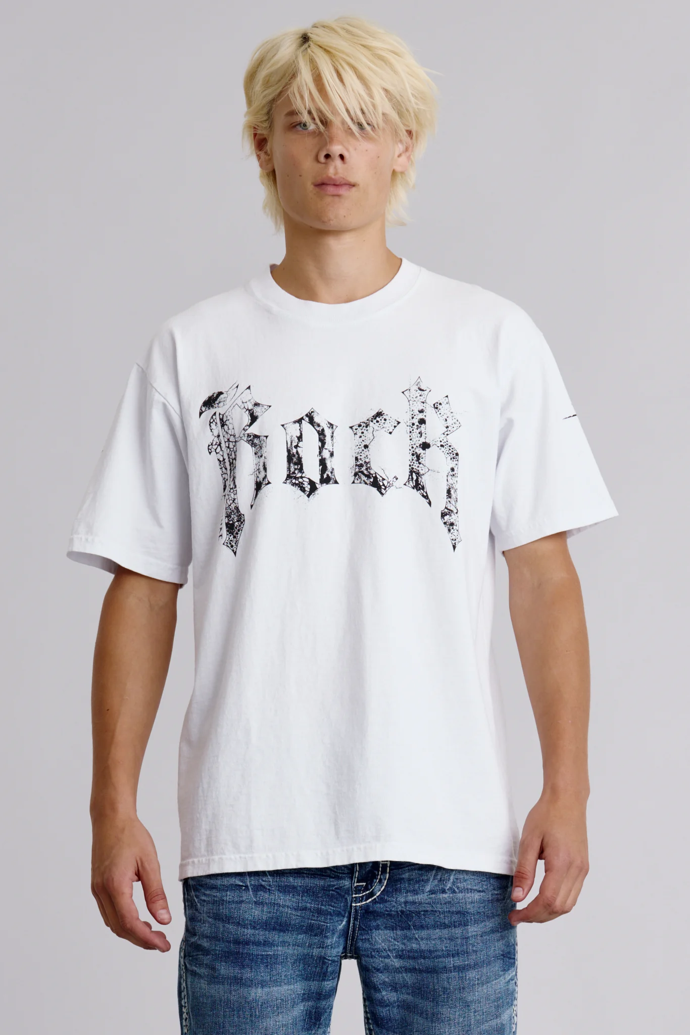 Rock Tee in White