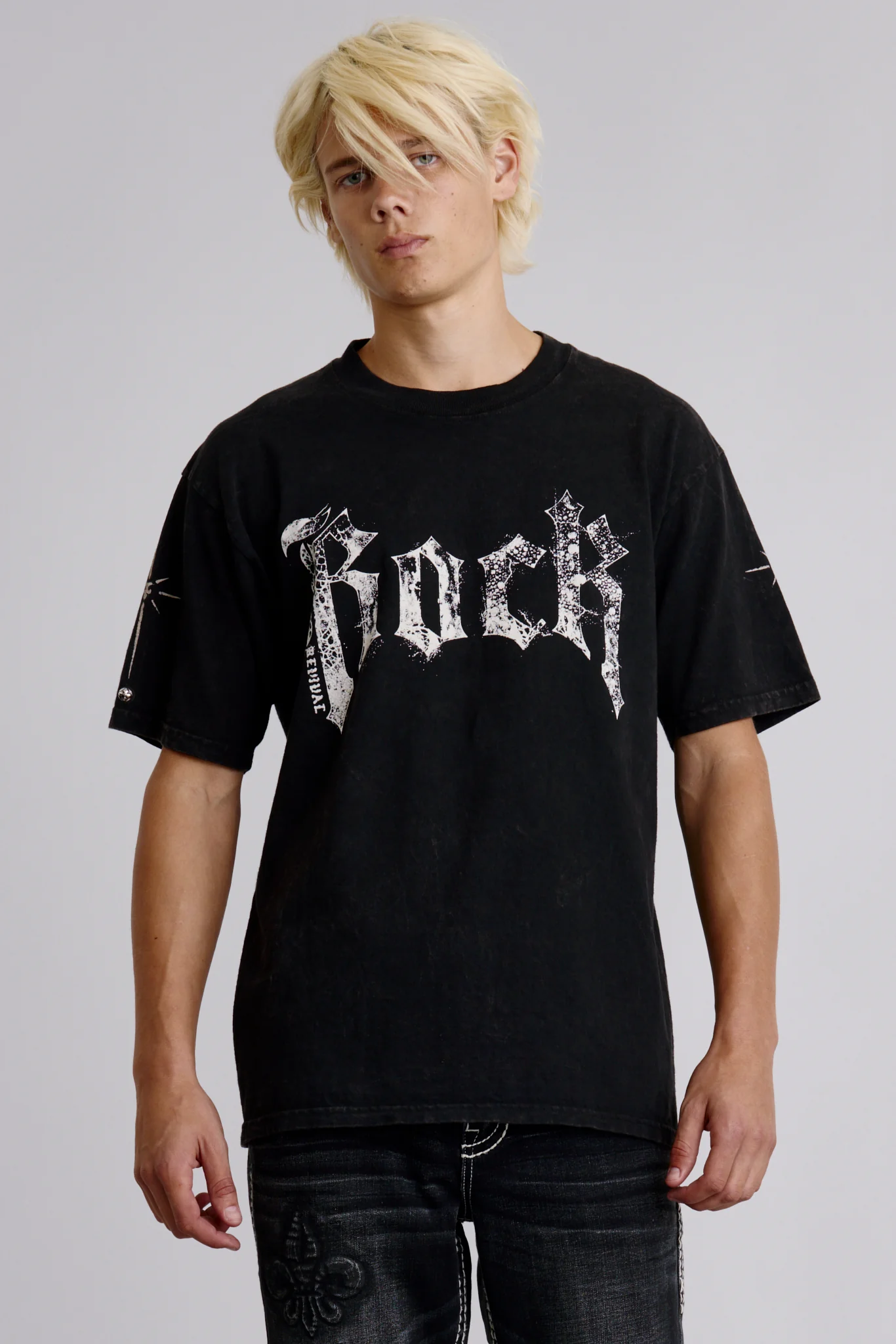 Rock Tee in Black