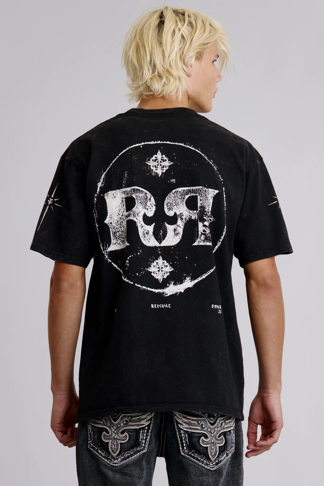 Rock Tee in Black - Image 2