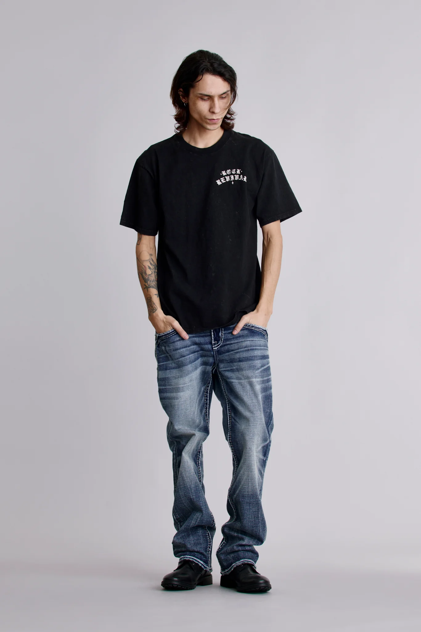 Summer of ’69 Tee in Black - Image 3