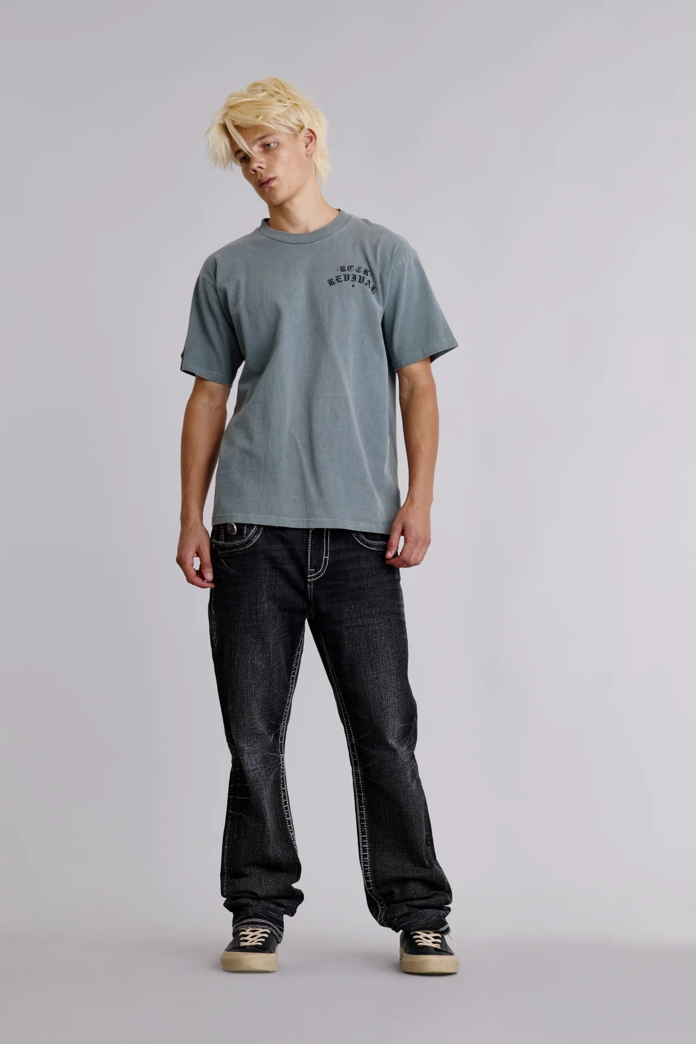 Summer of '69 Tee in LA Gray - Image 3