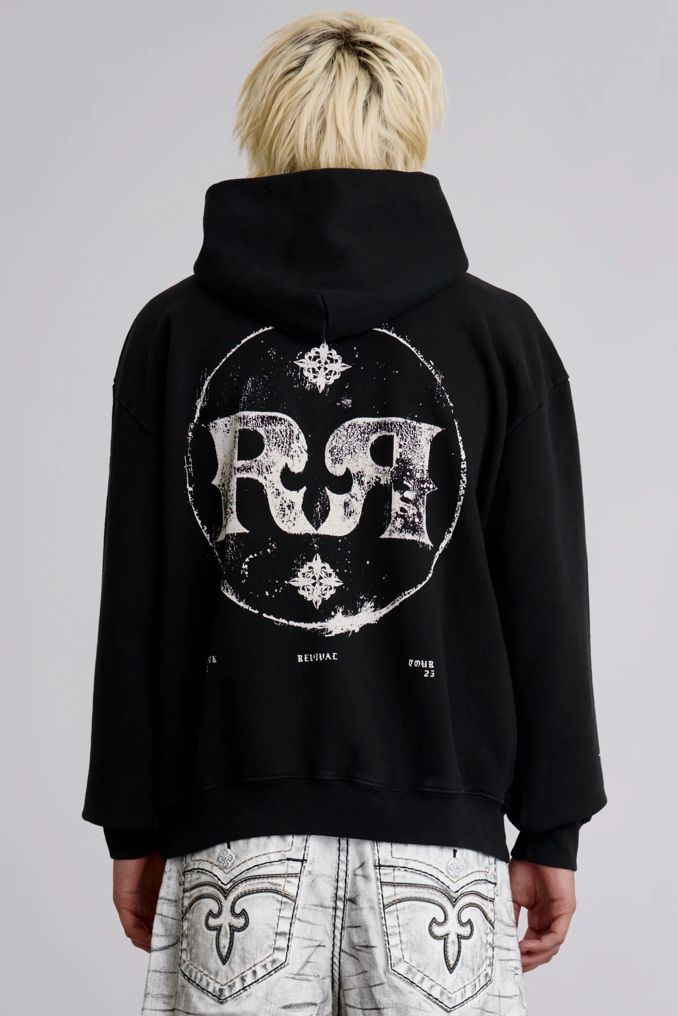 Rock Hoodie in Black - Image 2