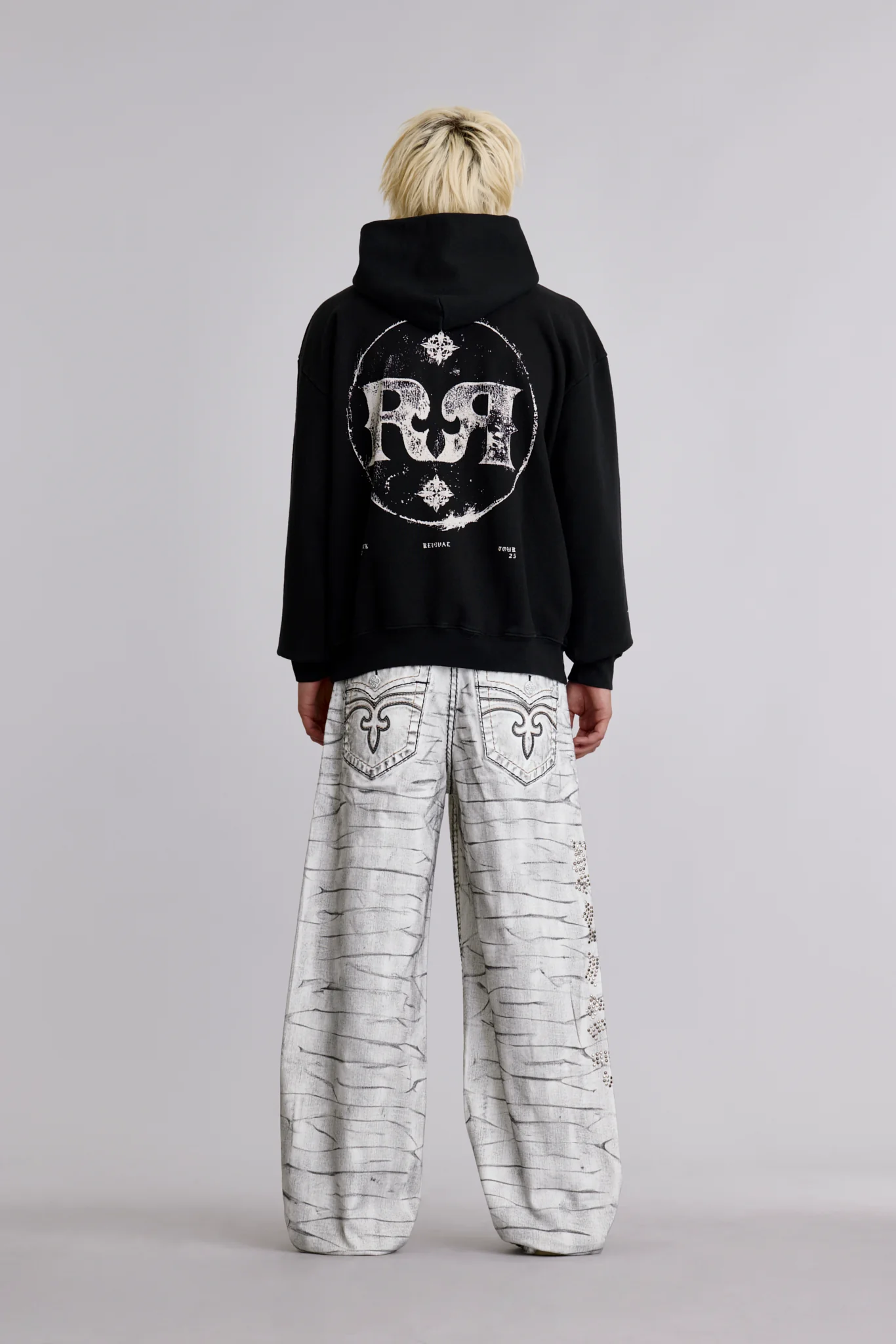 Rock Hoodie in Black - Image 4