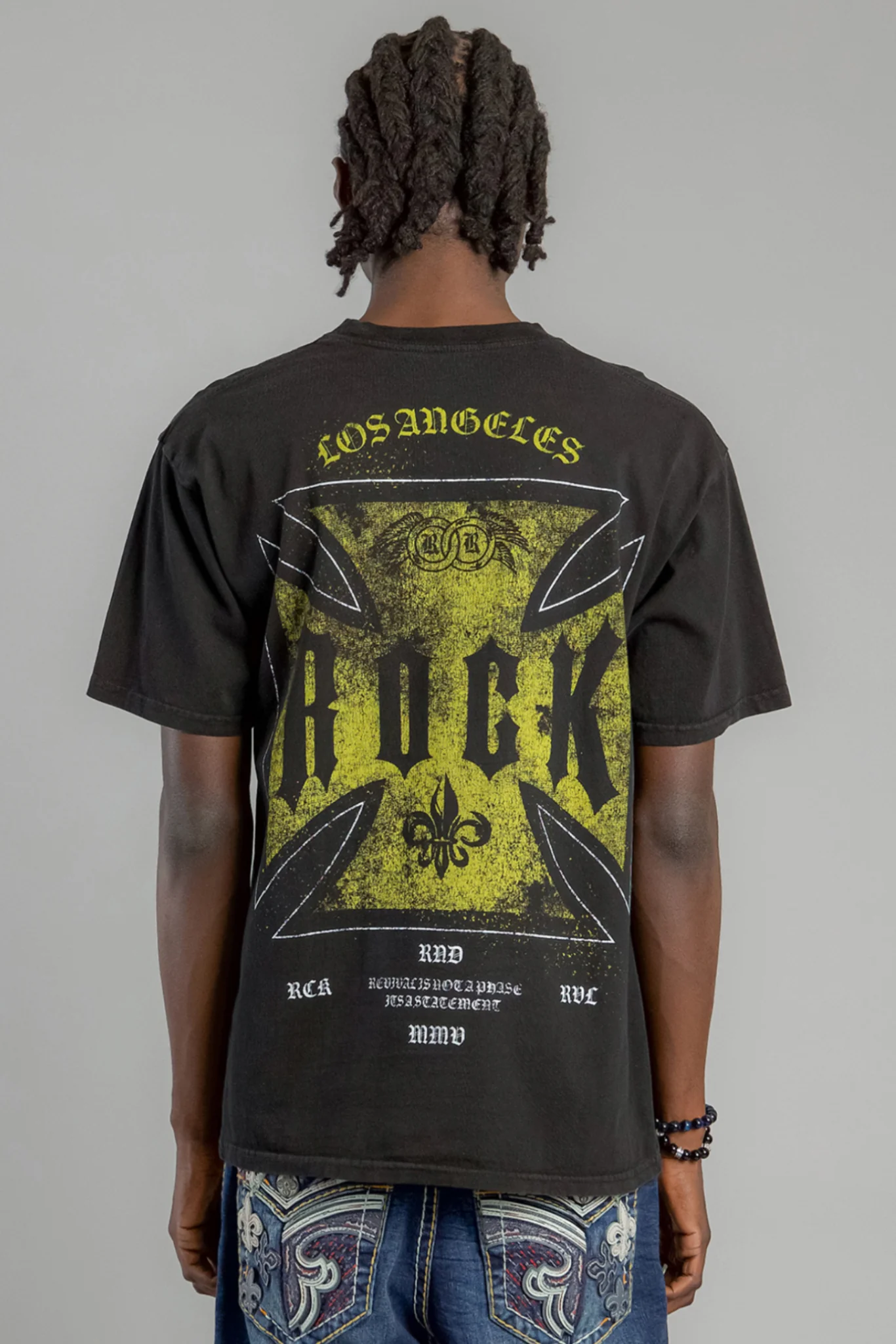 Cross Forme Tee in Black - Image 2