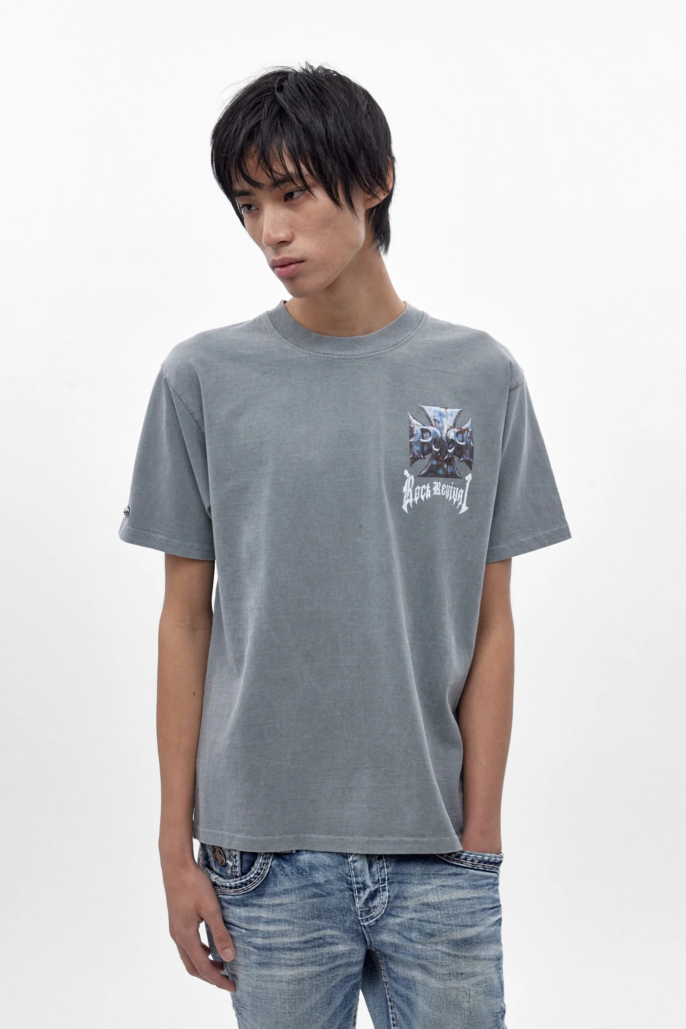 Iron Relic Tee in Gray - Image 2