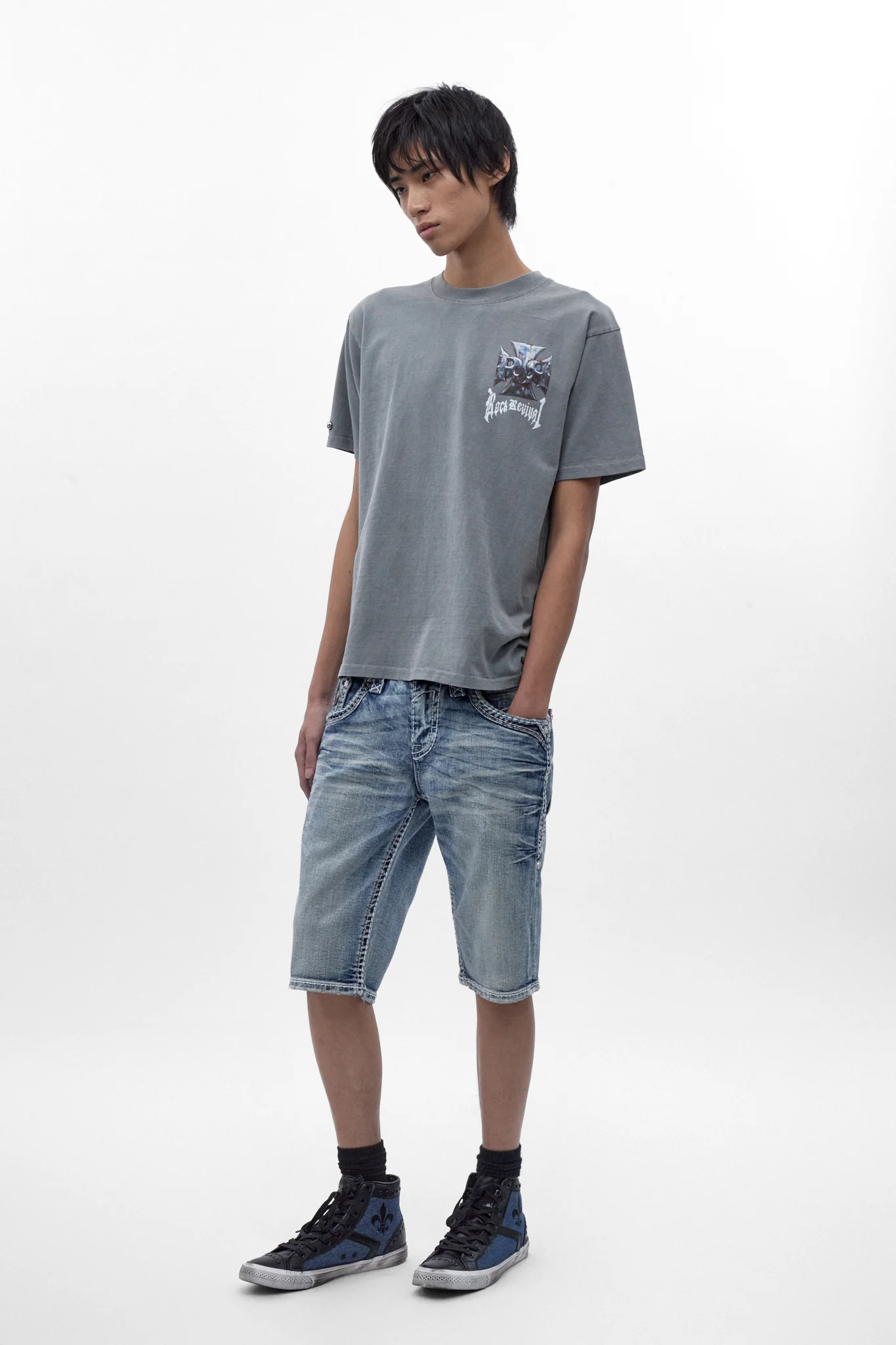 Iron Relic Tee in Gray - Image 3